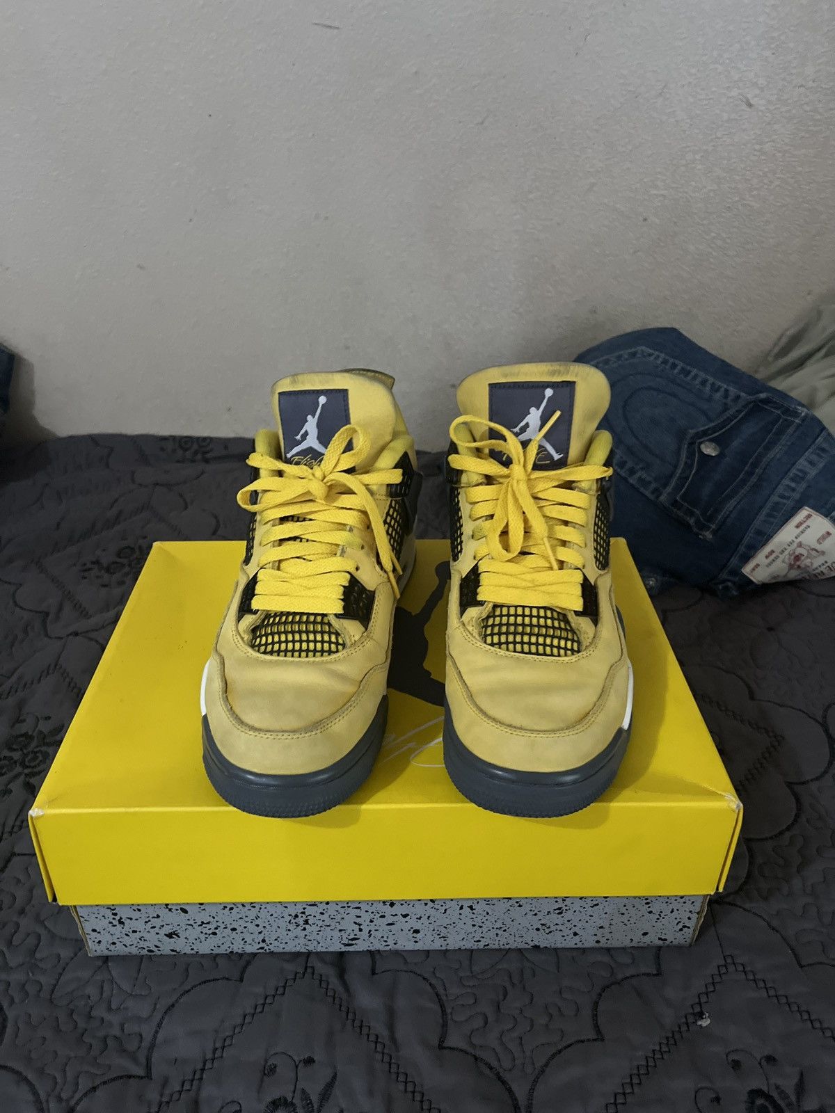 Jordan Brand × Nike AIR JORDAN 4 RETRO Size US 9.5 / EU 42-43 - 1 Thumbnail