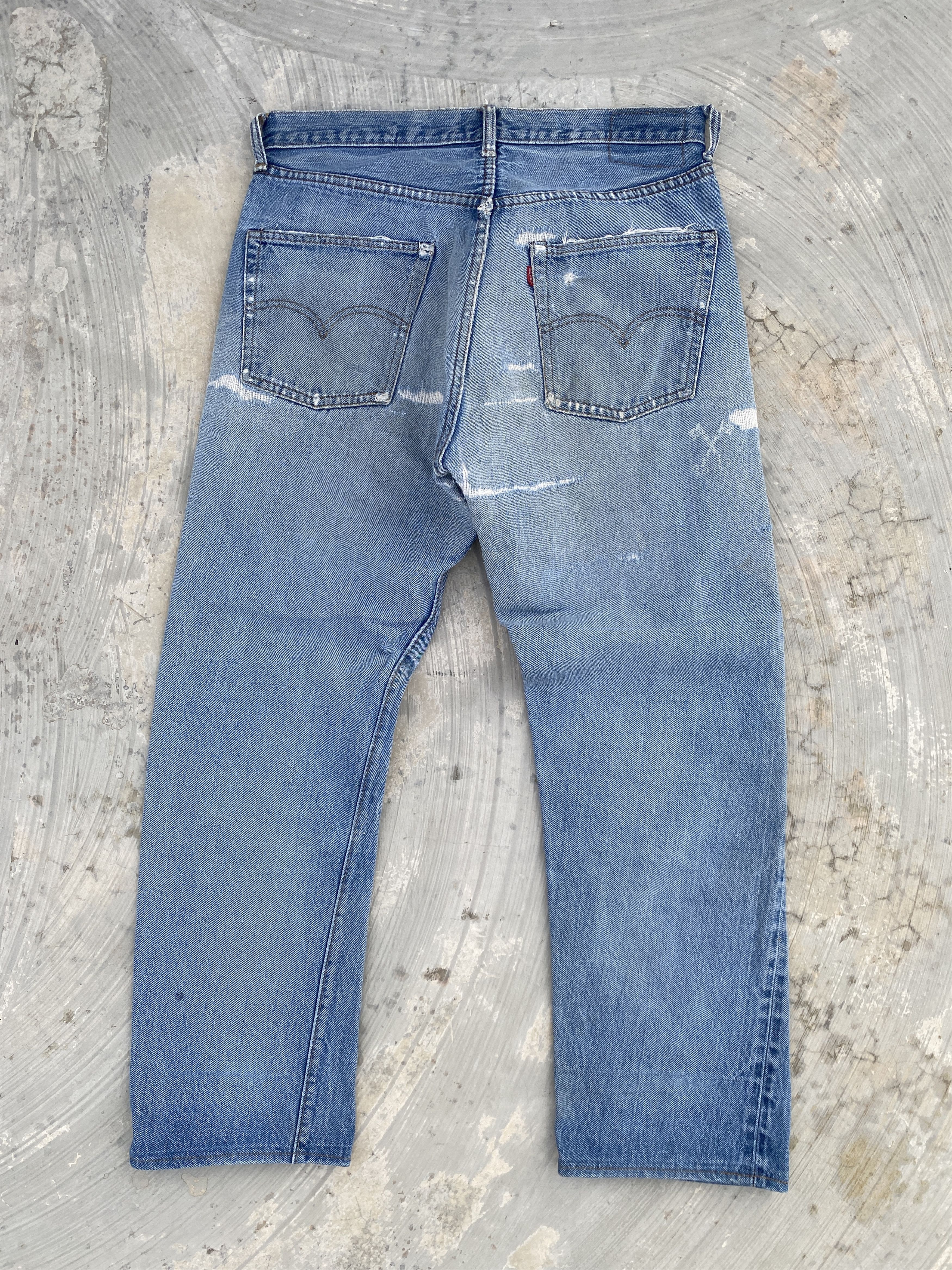 Levi's Vintage 70s Levis 501 Redline #6 Selvedge Jeans SS66 Single Size US 34 / EU 50 - 6 Thumbnail