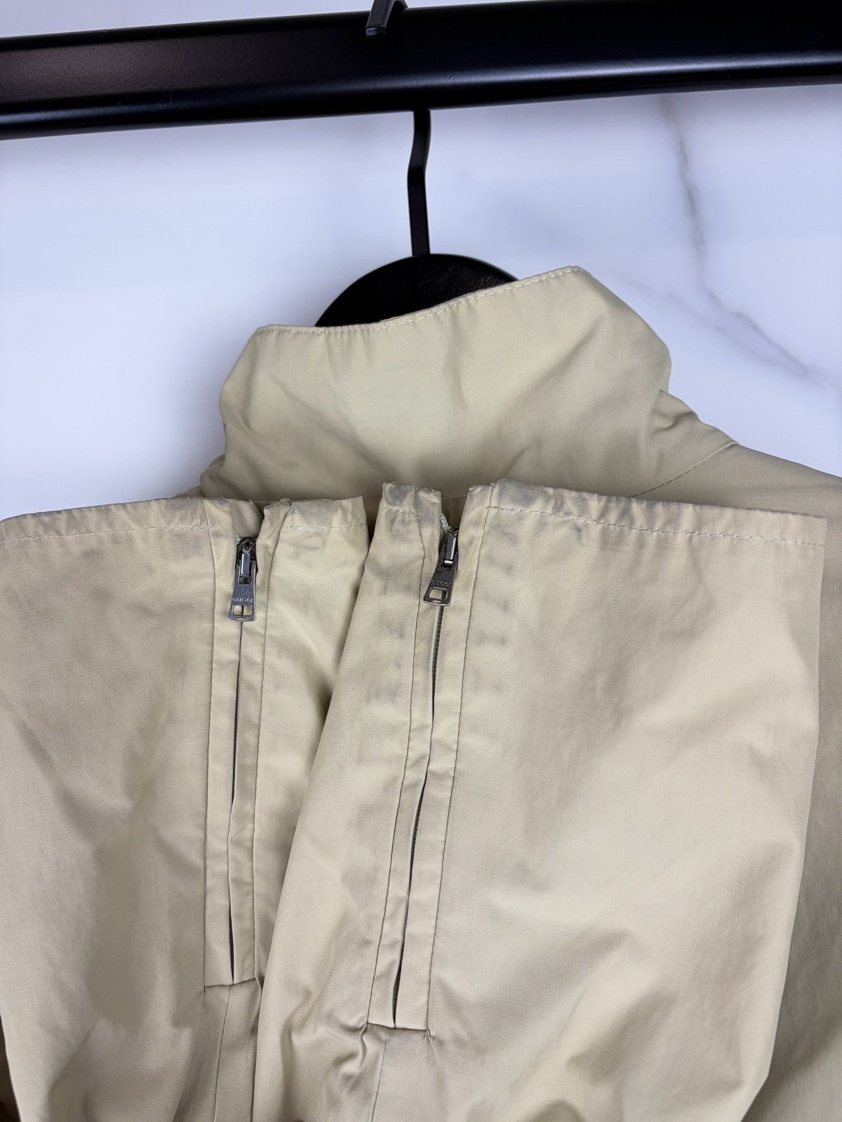 Gucci Gucci Tom Ford Vintage Double Zip Light Blouson Jacket Size US S / EU 44-46 / 1 - 4 Thumbnail