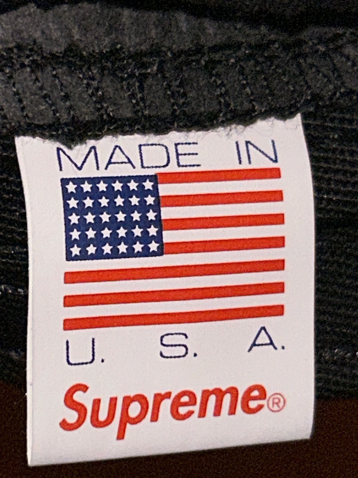 Supreme Supreme Visor Label 6 Panel Black FW18 NEW Size ONE SIZE - 6 Thumbnail