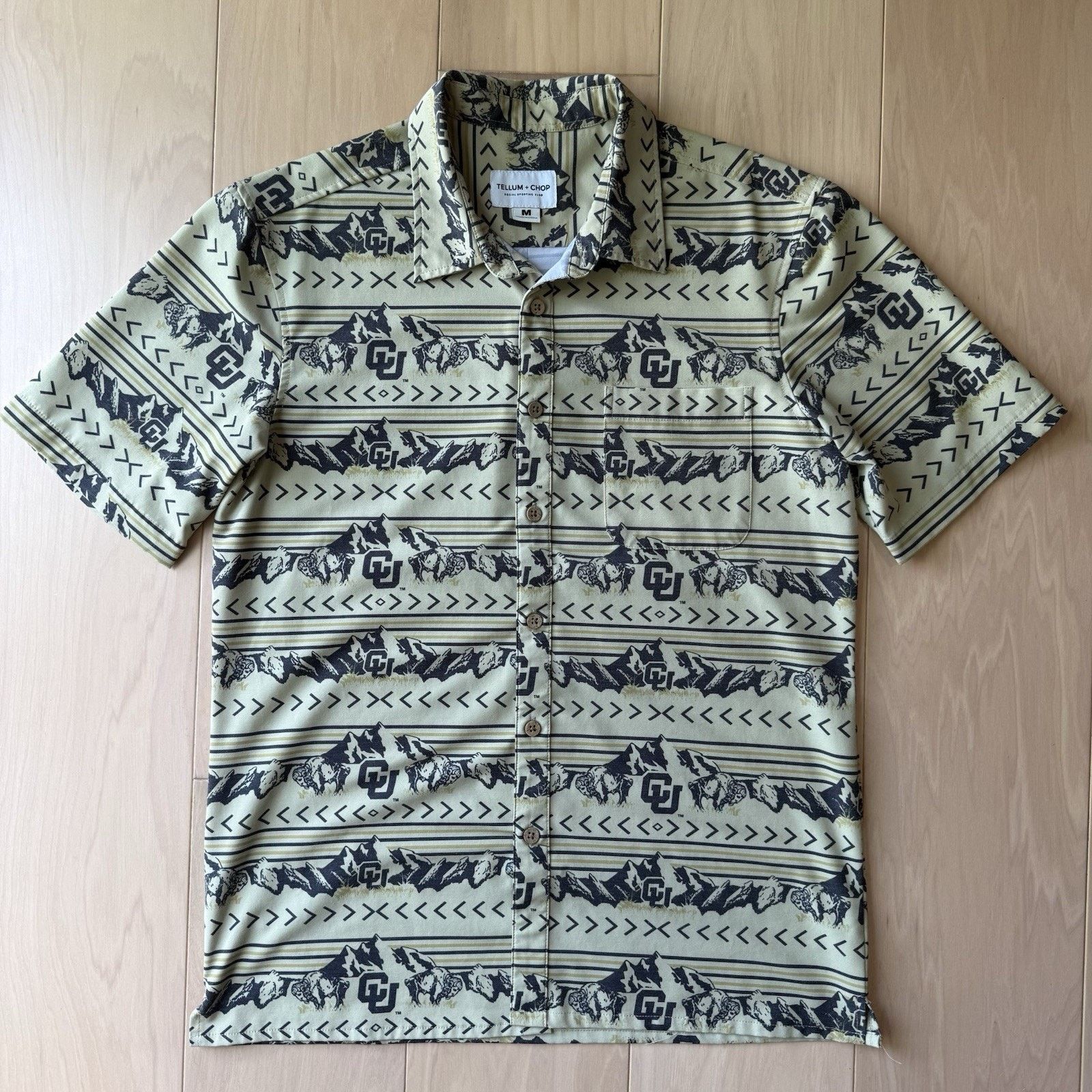 Other Colorado Buffaloes Shirt M Multicolor Tellum Chop Short Size US M / EU 48-50 / 2 - 2 Thumbnail
