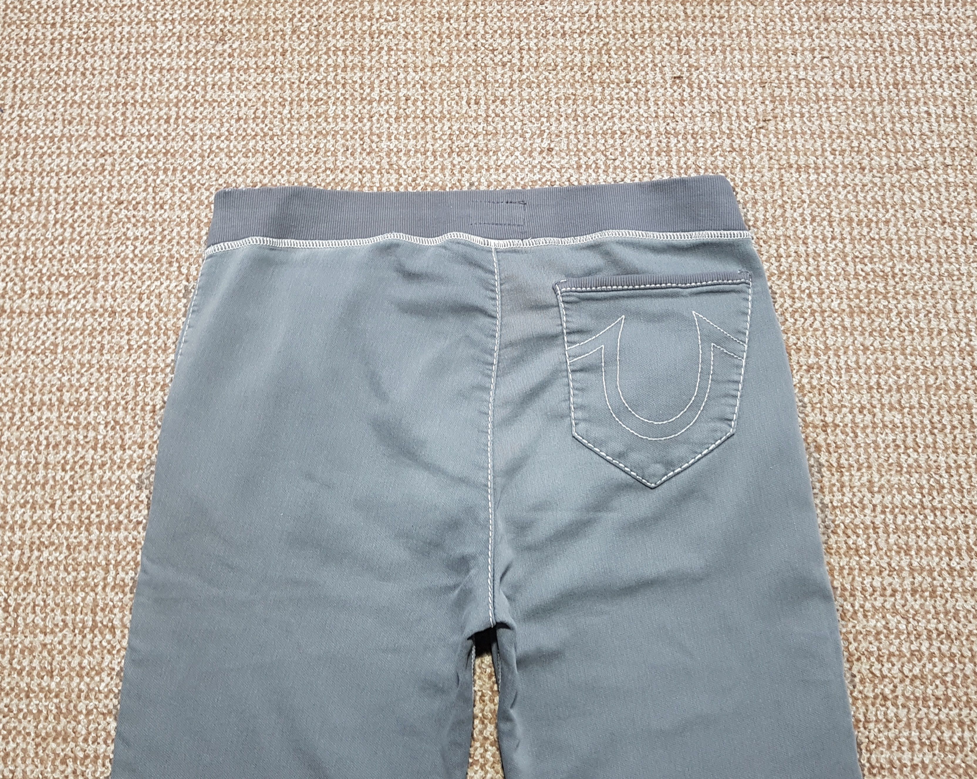 True Religion True Religion Distressed Wide Leg Sweatpants sz L Size US 34 / EU 50 - 4 Thumbnail