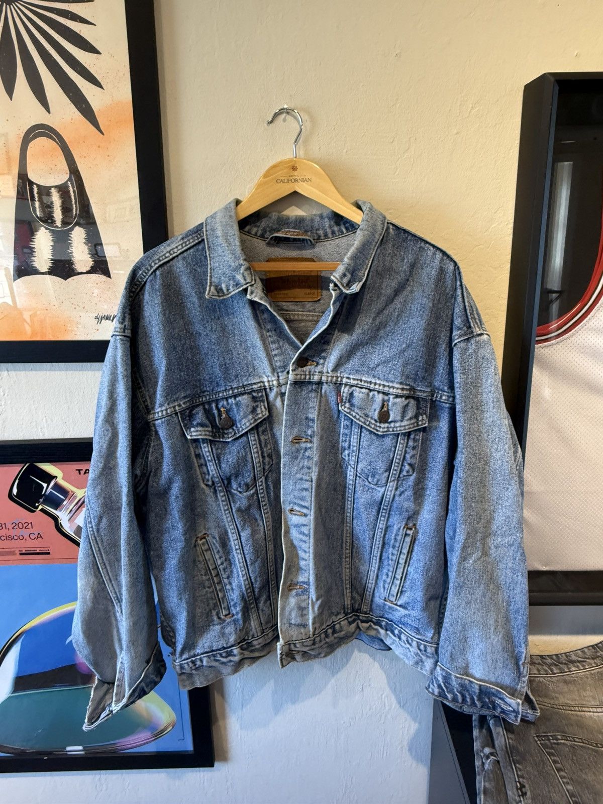 Levi's × Levi's Vintage Clothing × Vintage Levi’s Vintage Denim Jacket Size US XL / EU 56 / 4 - 1 Thumbnail