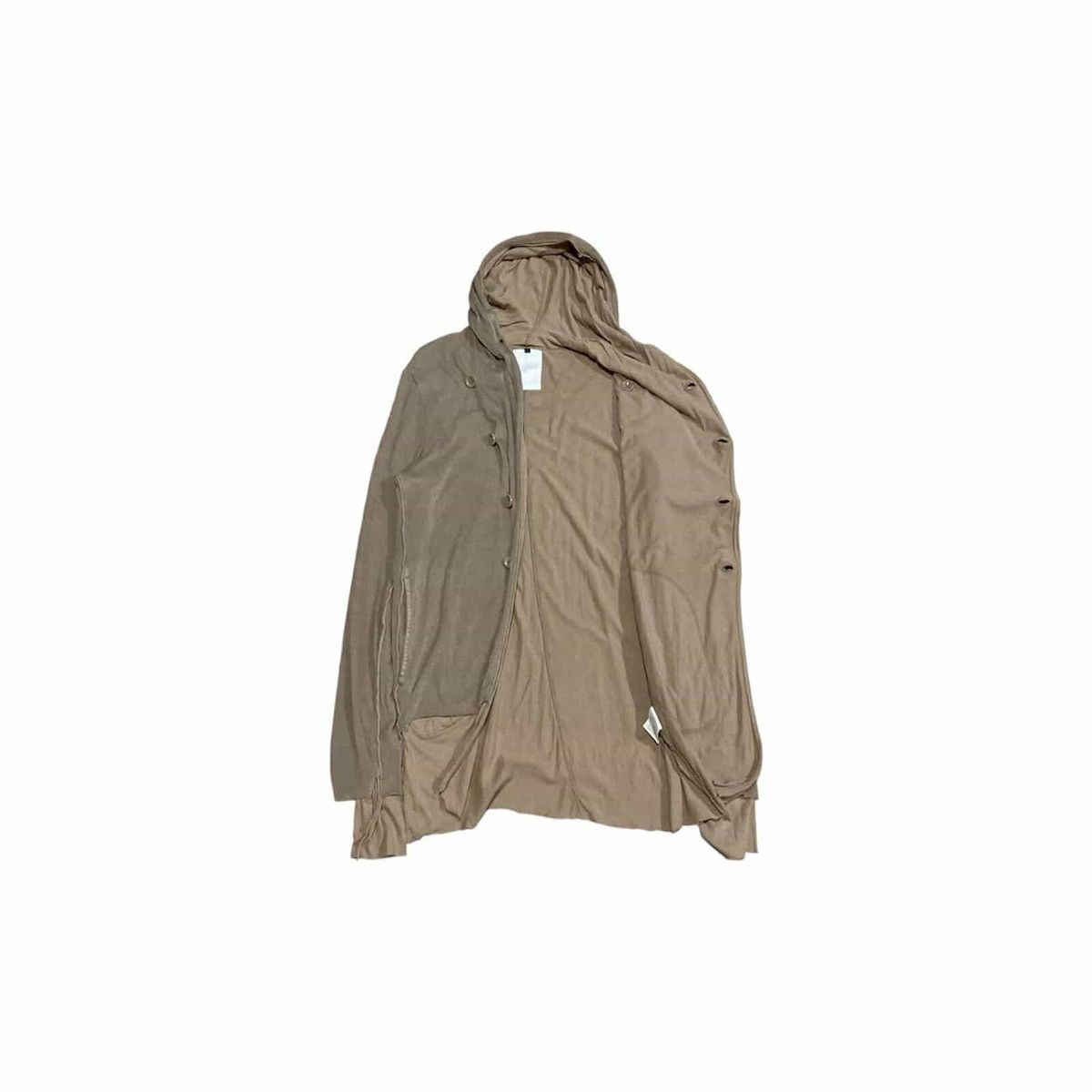 Issey Miyake × Japanese Brand 🔥Sick Y2K One Gravity Diagonal Button Double Layer Cardigan Size US L / EU 52-54 / 3 - 10 Thumbnail