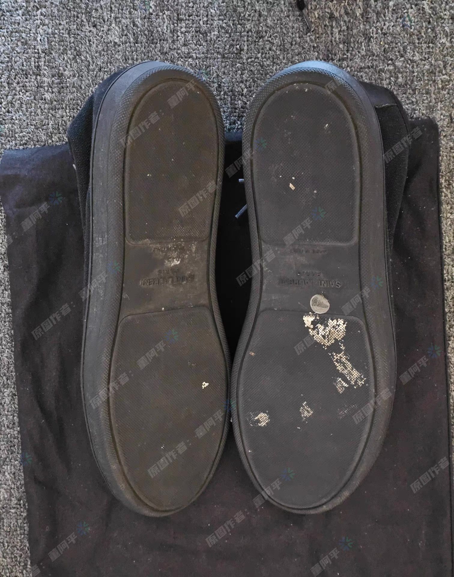 Saint Laurent Paris Saint Laurent black high-top casual sneakers Q4 Size US 9 / EU 42 - 6 Thumbnail