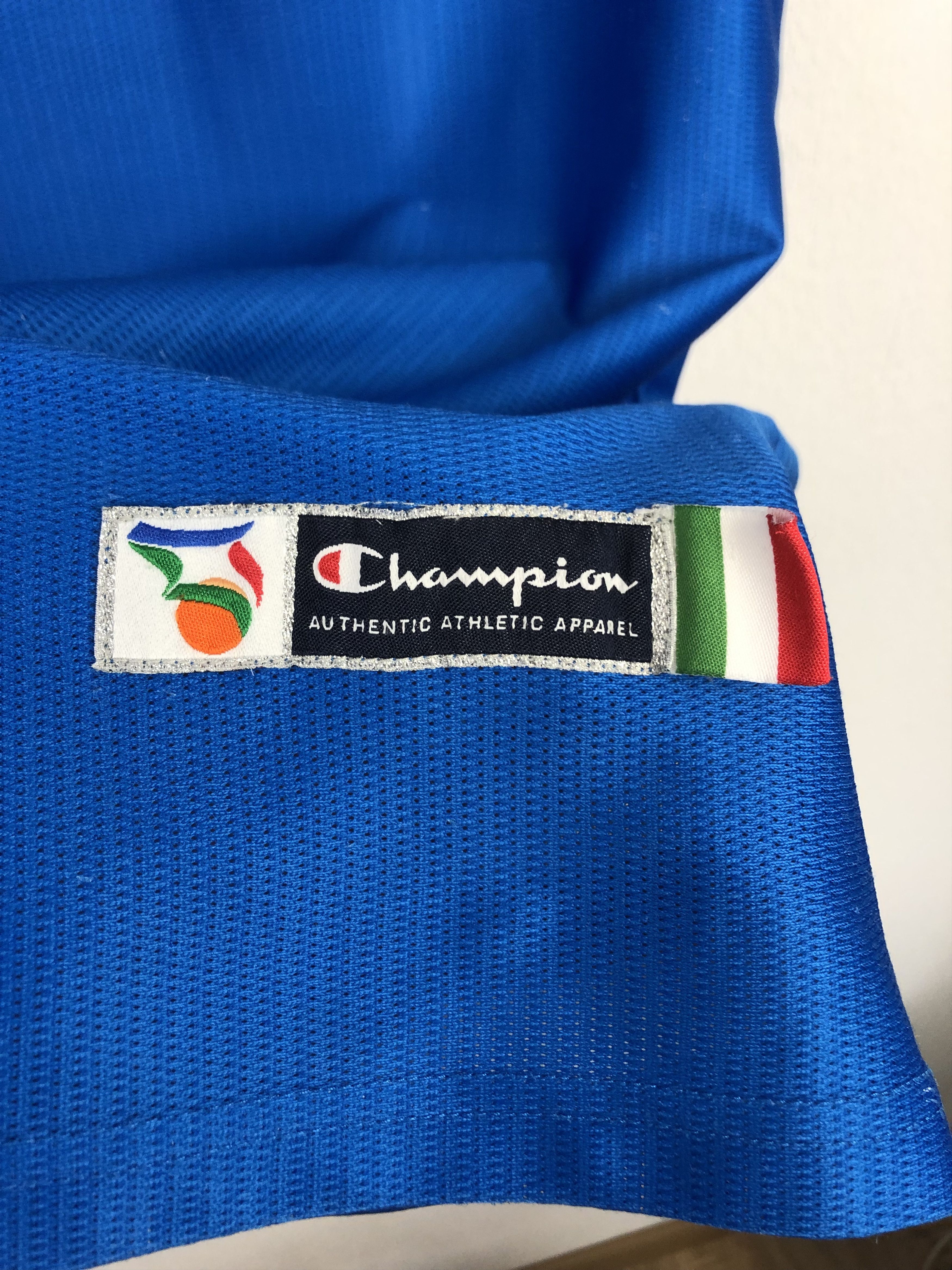 Champion Vintage Champion Italy Basketball NBA Shirt National Tee Size US M / EU 48-50 / 2 - 4 Thumbnail