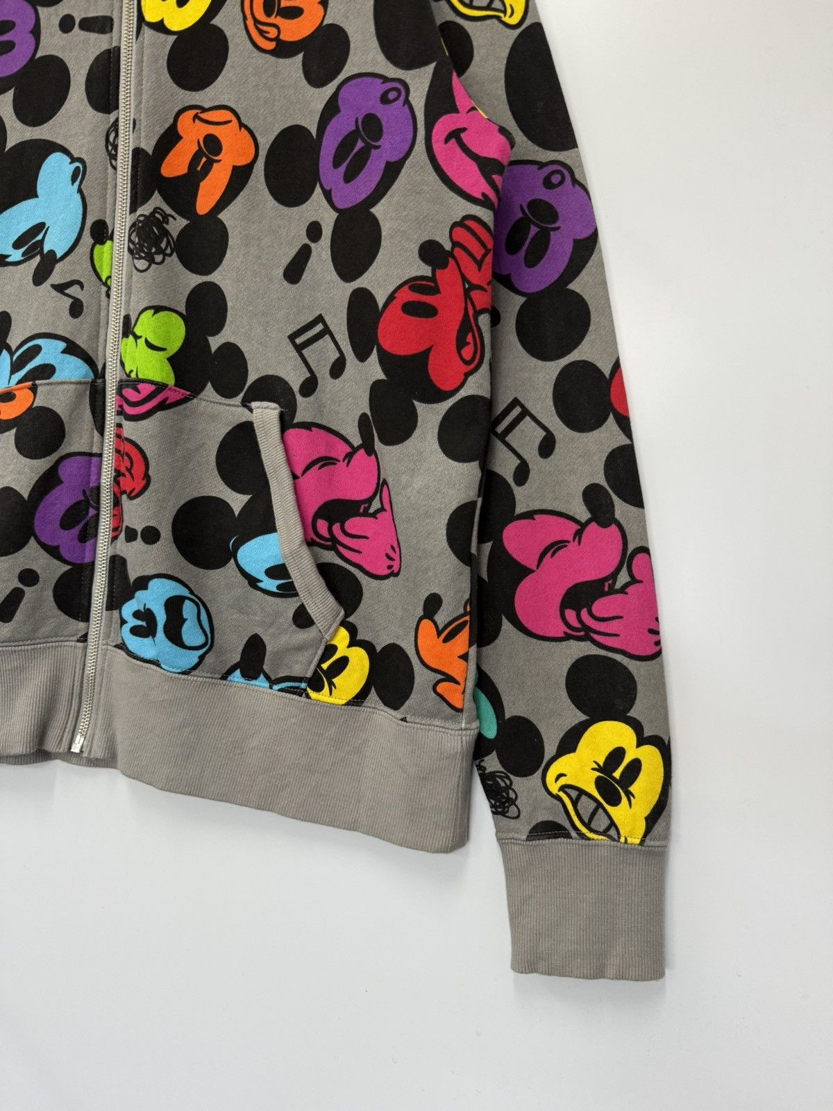 Disney 🔥 VTG Y2K Mickey Full Printed by DisneyLand Sweat Hoodie Size US M / EU 48-50 / 2 - 2 Thumbnail