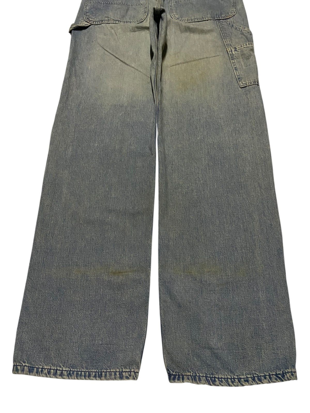 Edwin Vintage 60s Edwin One O One Rusty Wide Leg Work Wear Overall Size US 32 / EU 48 - 8 Thumbnail