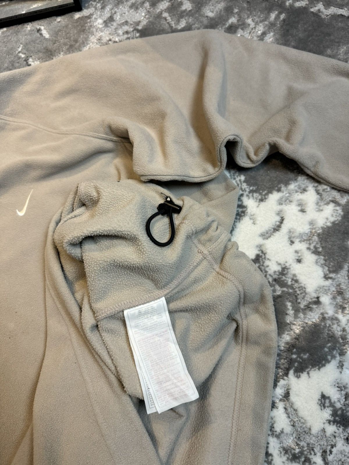 Nike 90s Nike Vintage Fleece Teddy Zip Jacket Mini Swoosh Size US L / EU 52-54 / 3 - 9 Thumbnail