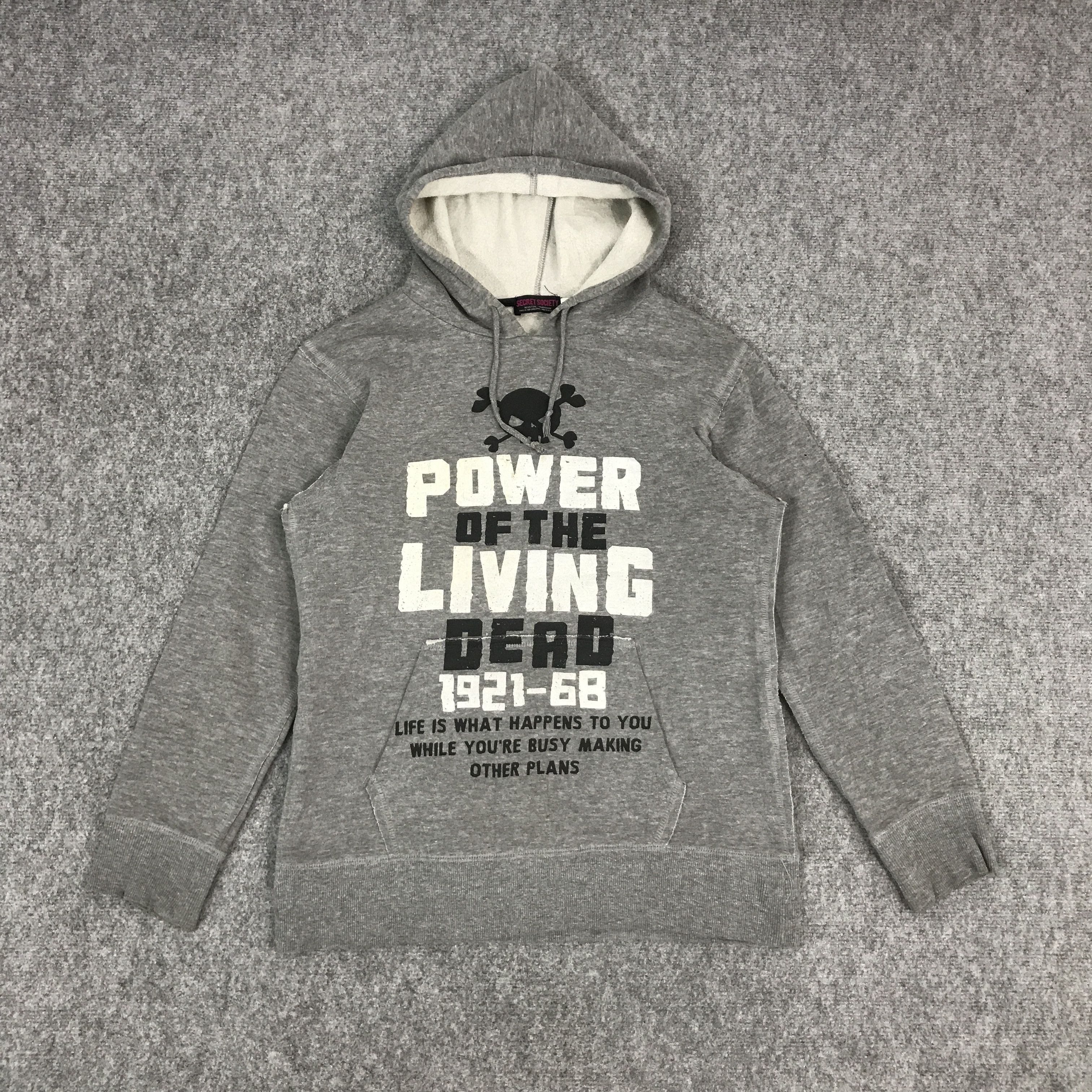 Japanese Brand POWER OF THE LIVING JAPAN STYLE HOODIES SWEATSHIRTS Size US M / EU 48-50 / 2 - 1 Thumbnail