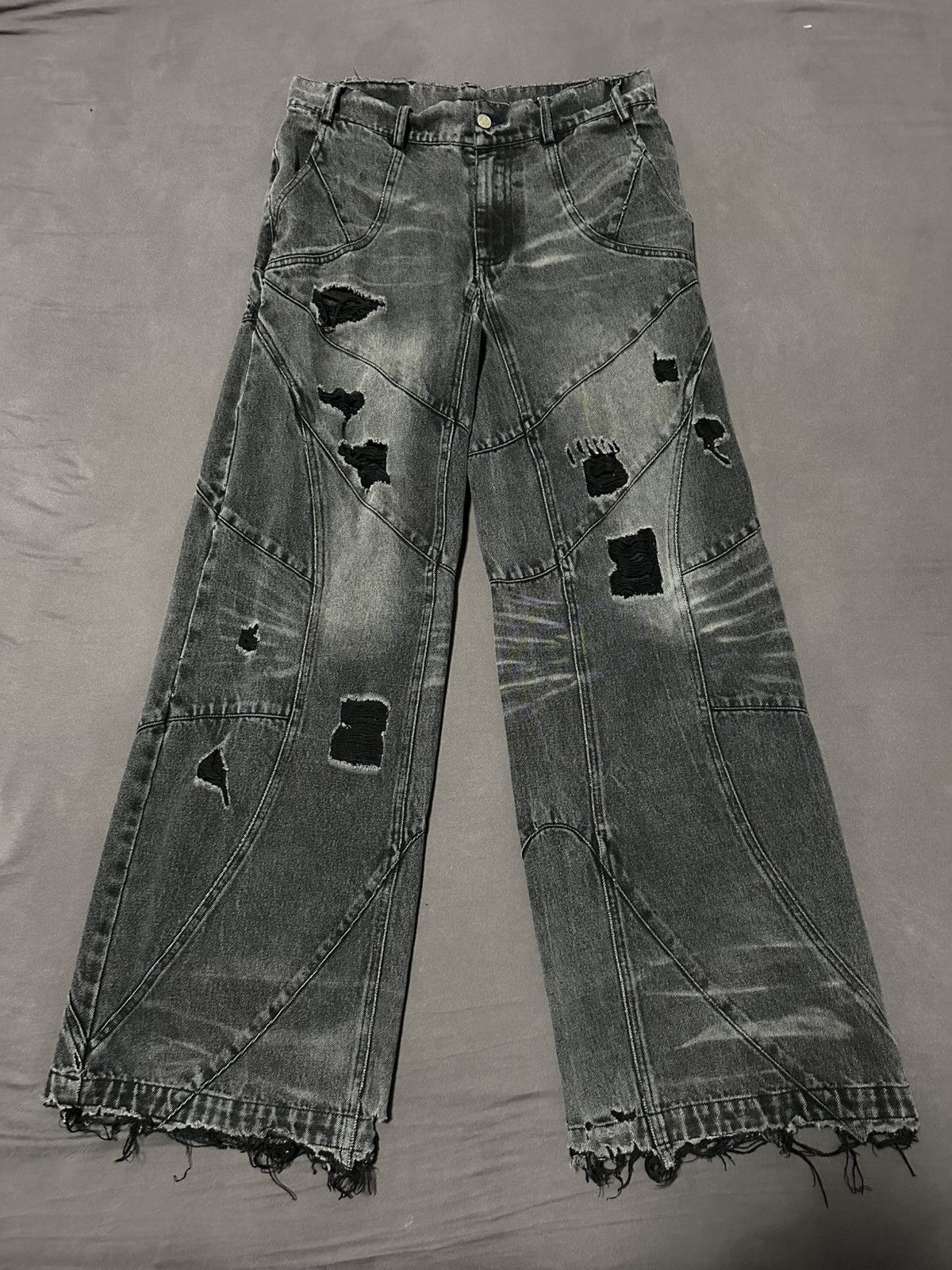Japanese Brand × No Faith Studios Cyvist Invertweb 1of1 Washed 