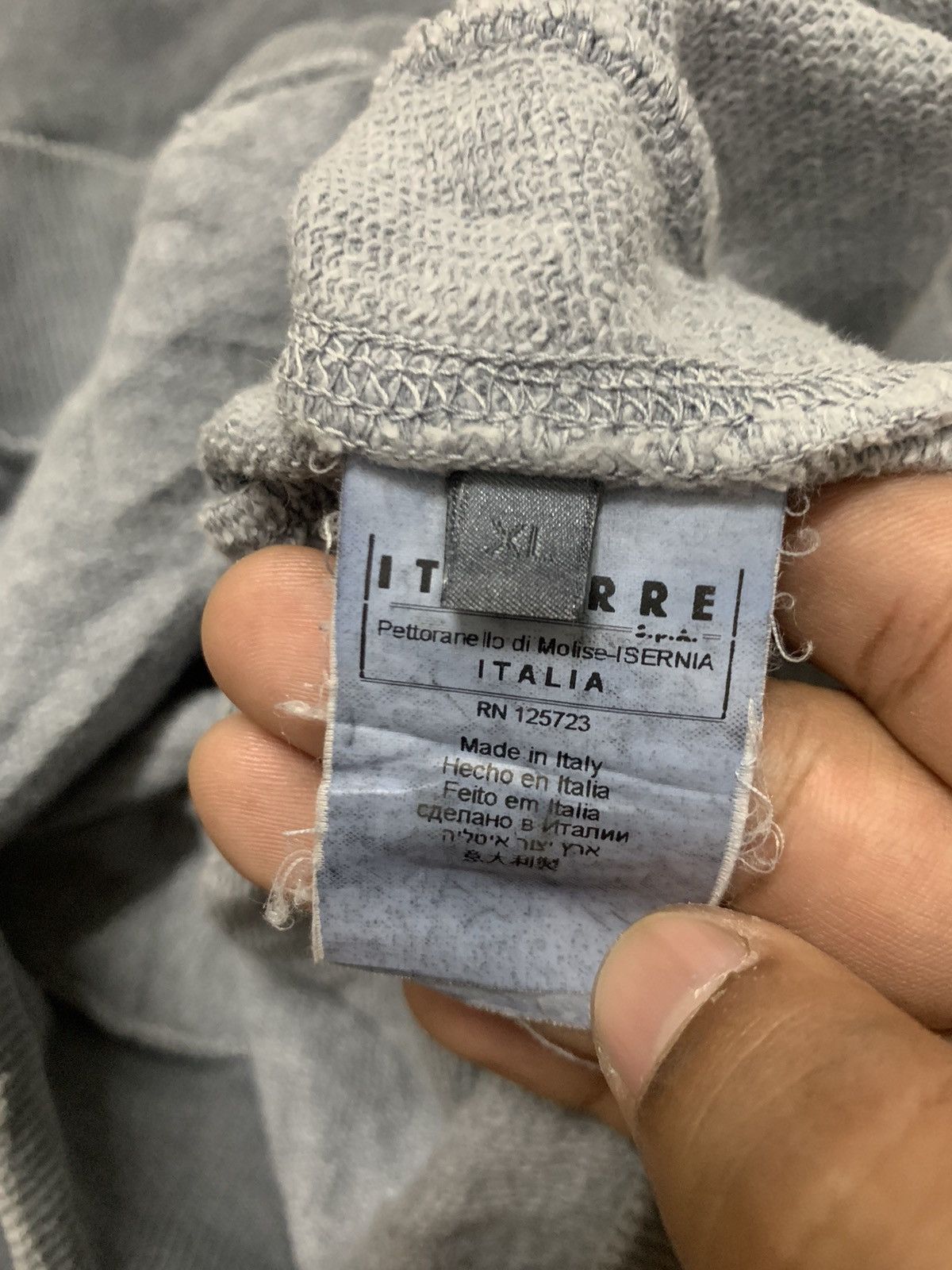 Balmain × Pierre Balmain Pierre balmain grey plain hoodie Size US XL / EU 56 / 4 - 8 Thumbnail