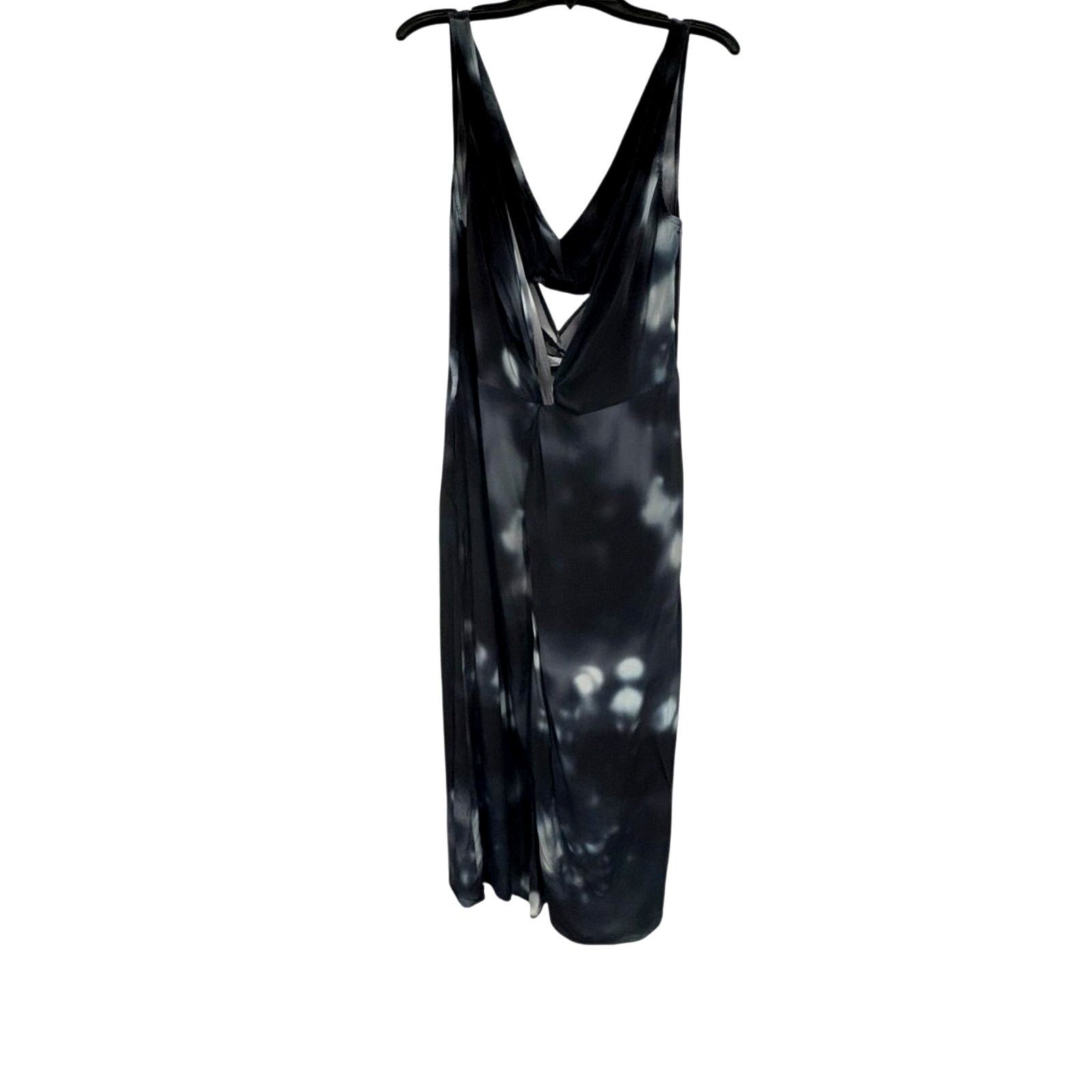 Deveaux DEVEAUX NEW YORK | Renada Twist Front Midi Dress Silk | Sz.6 Size M / US 6-8 / IT 42-44 - 1 Thumbnail