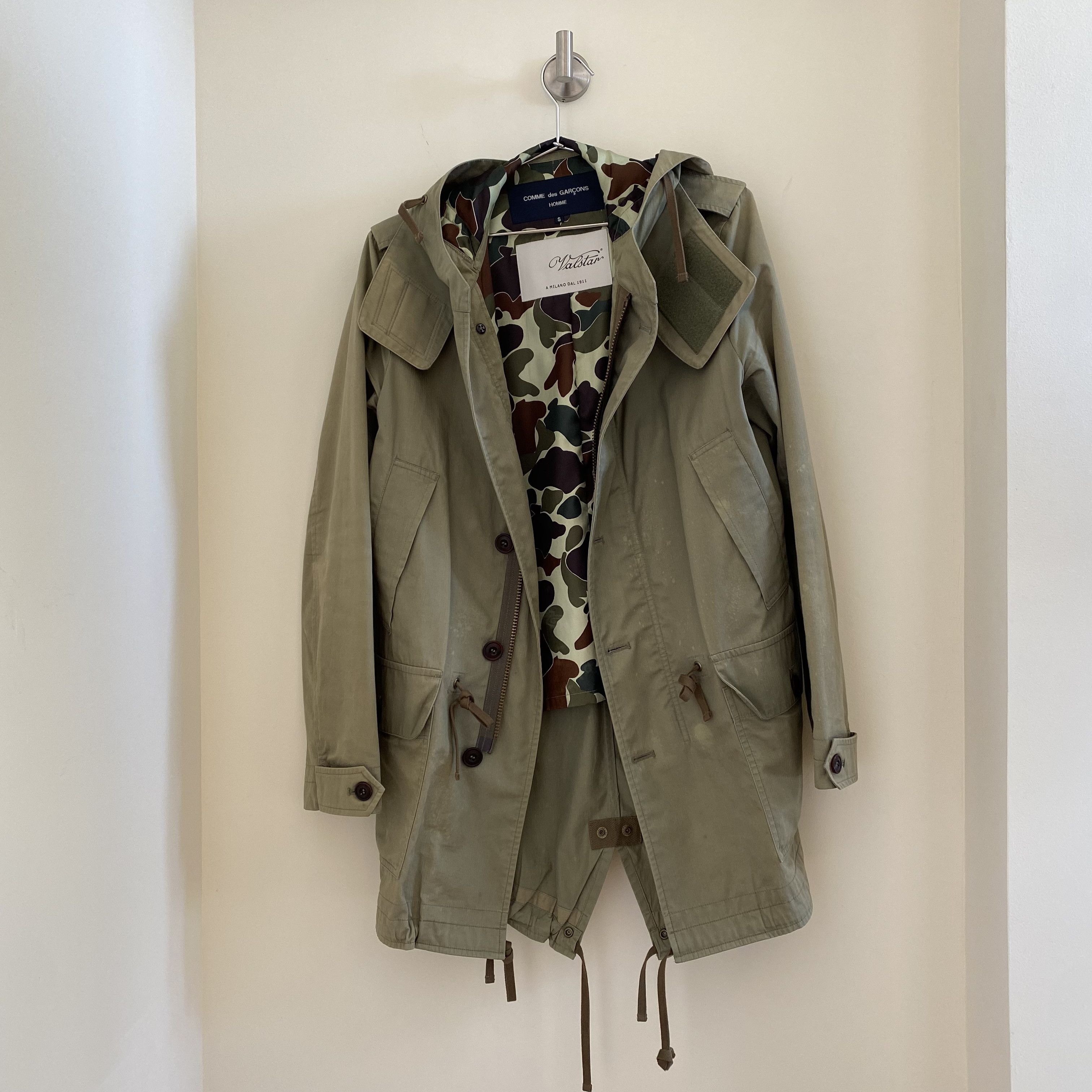 Comme des Garcons × Comme des Garcons Homme Comme des Garçons Homme 2014 Military Parka Size US S / EU 44-46 / 1 - 2 Thumbnail