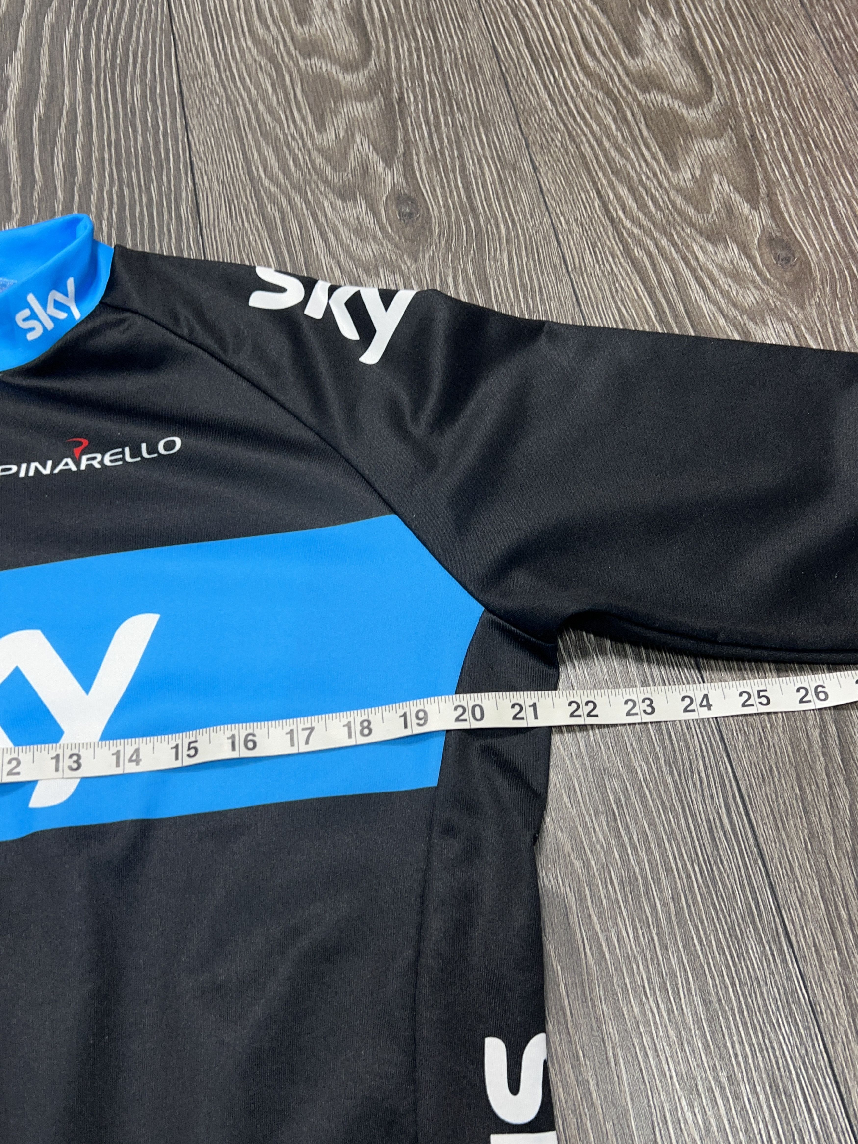 Adidas Team Sky Pinarello Sports Cycling Jersey Zip Jacket Shirt 6 Size US XXL / EU 58 / 5 - 9 Thumbnail