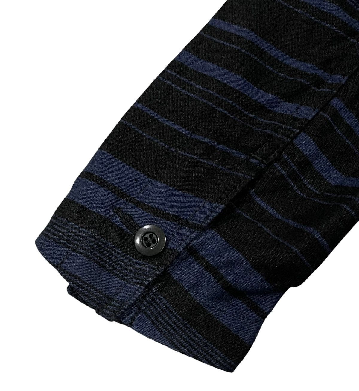 Kazuyuki Kumagai Attachment Vintage Attachment Stripe Workers Style Jacket Size US M / EU 48-50 / 2 - 14 Thumbnail