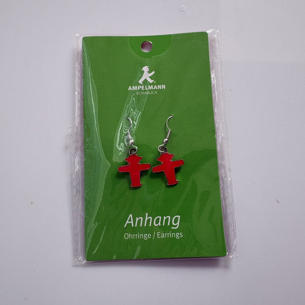 Other NWT Berlin Germany Anhänger Ampelmann Crossing Sign Earrings Size ONE SIZE - 1 Thumbnail