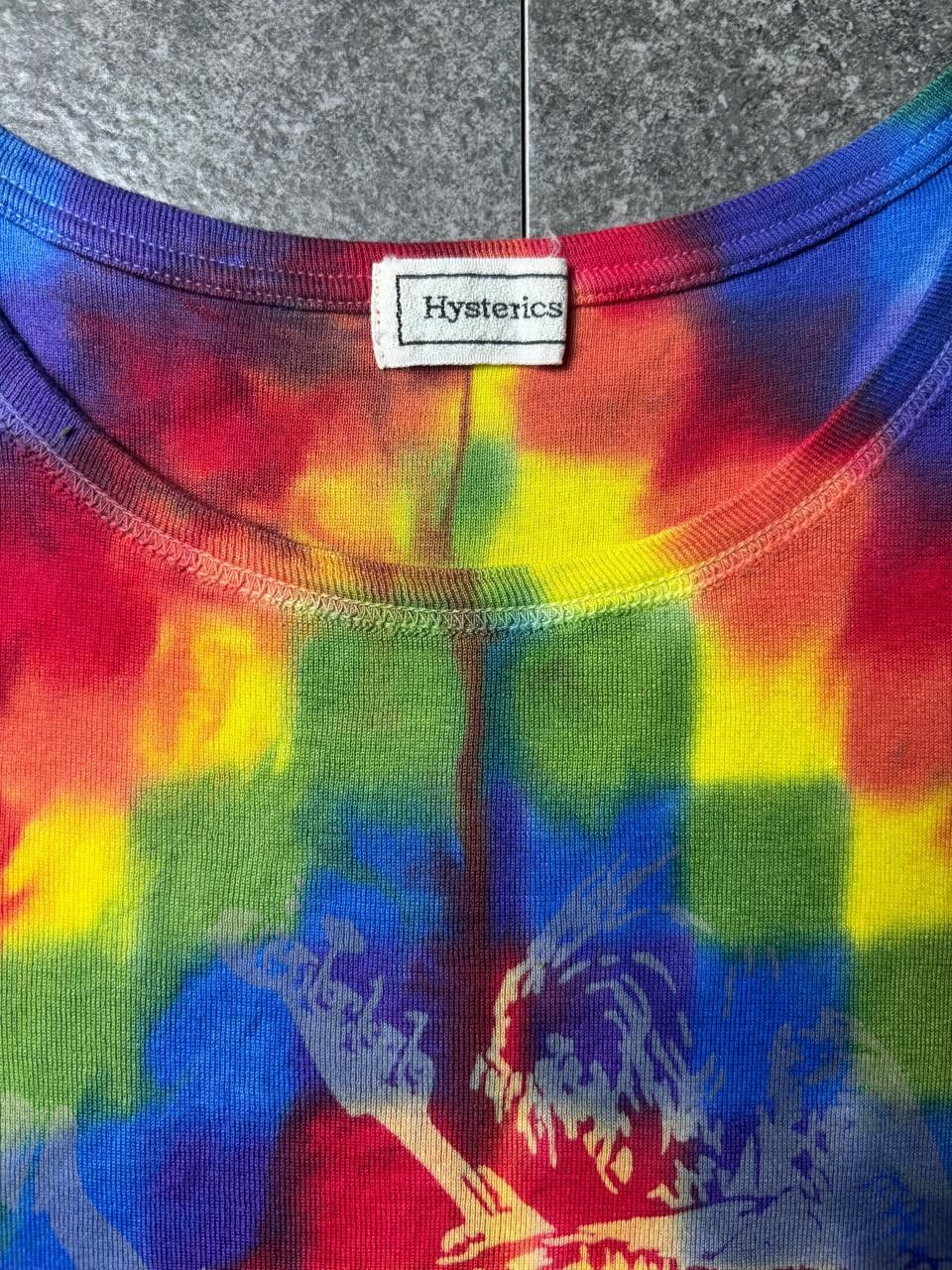 Hysteric Glamour 1990s Hysteric Glamour 'Motor City Baby' Tie Dye Tee Size ONE SIZE - 4 Thumbnail