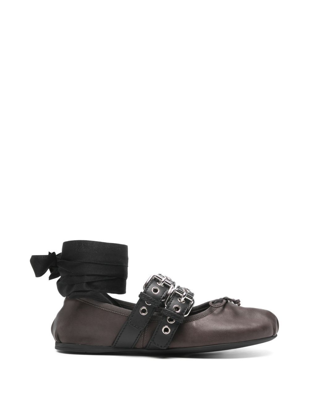 Miu Miu LEATHER BALLETS Size US 7 / IT 37 - 1 Thumbnail
