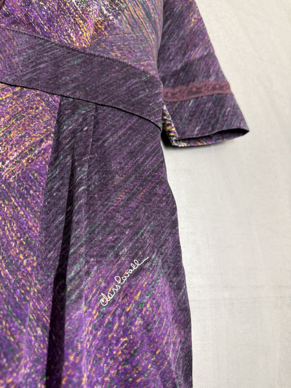 Cavalli Class Vintage 00s Roberto Cavalli Class Silk Dress Size M / US 6-8 / IT 42-44 - 6 Thumbnail
