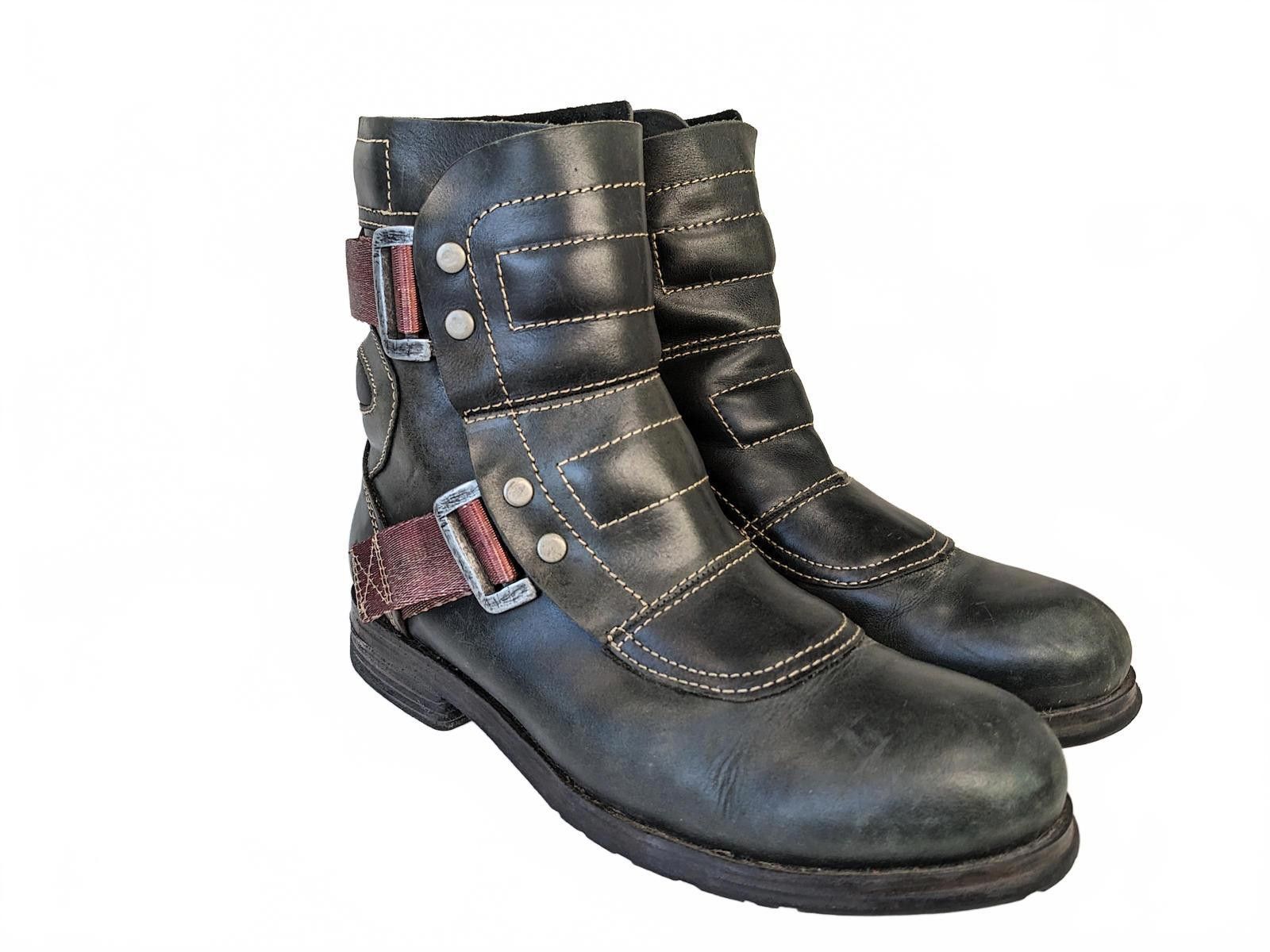 Fly London Fly London Seli700fly Engineer Women Ankle Boots Portugal 8 Size US 8 / IT 38 - 3 Thumbnail