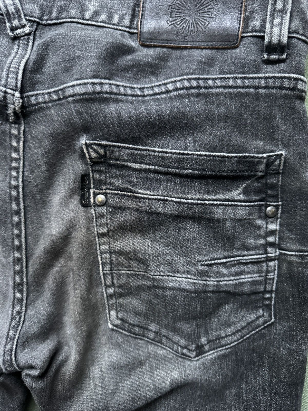 Tornado Mart Y2K Japanese Archive Black Denim Jeans
