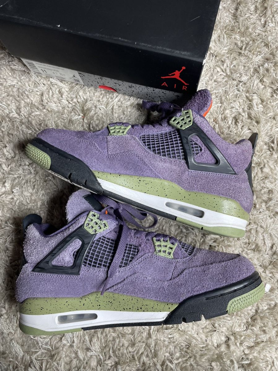 Jordan Brand Jordan 4 Canyon Purple Size US 11 / IT 41 - 3 Thumbnail