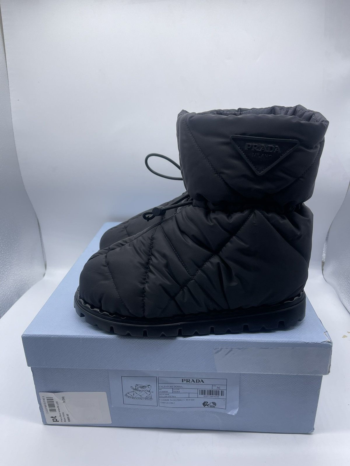 Prada Prada blow ankle boots size eu 36 Size US 6 / IT 36 - 3 Thumbnail