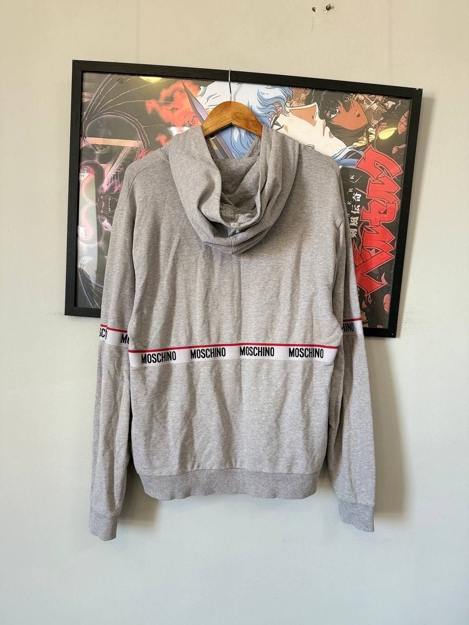 Moschino Vintage luxury Designer Moschino hoodie multi logo Size US L / EU 52-54 / 3 - 15 Thumbnail
