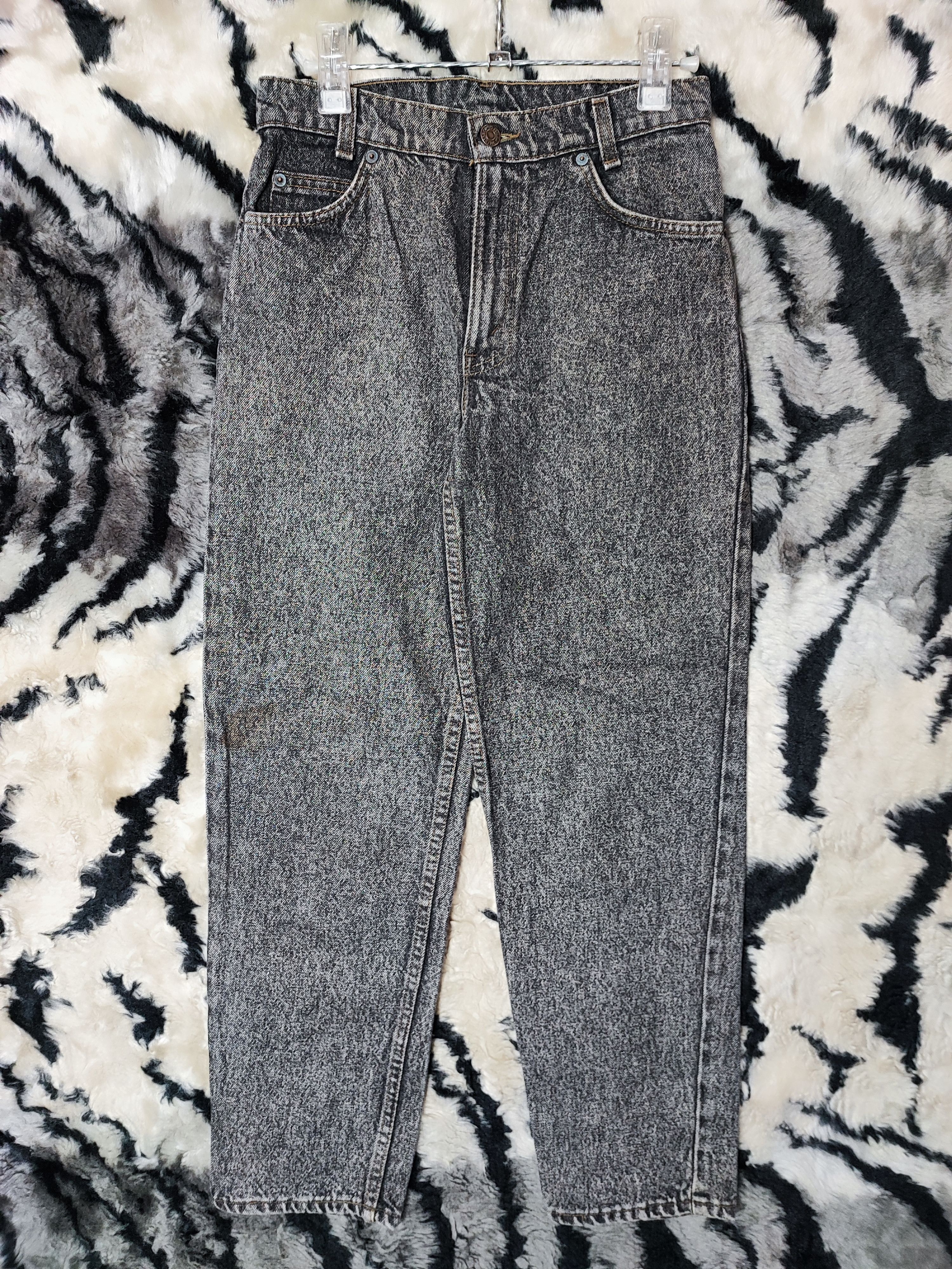 Levi's Vintage 90 Black Levis 512 Slim Tapered Jeans Size US 27 - 2 Thumbnail