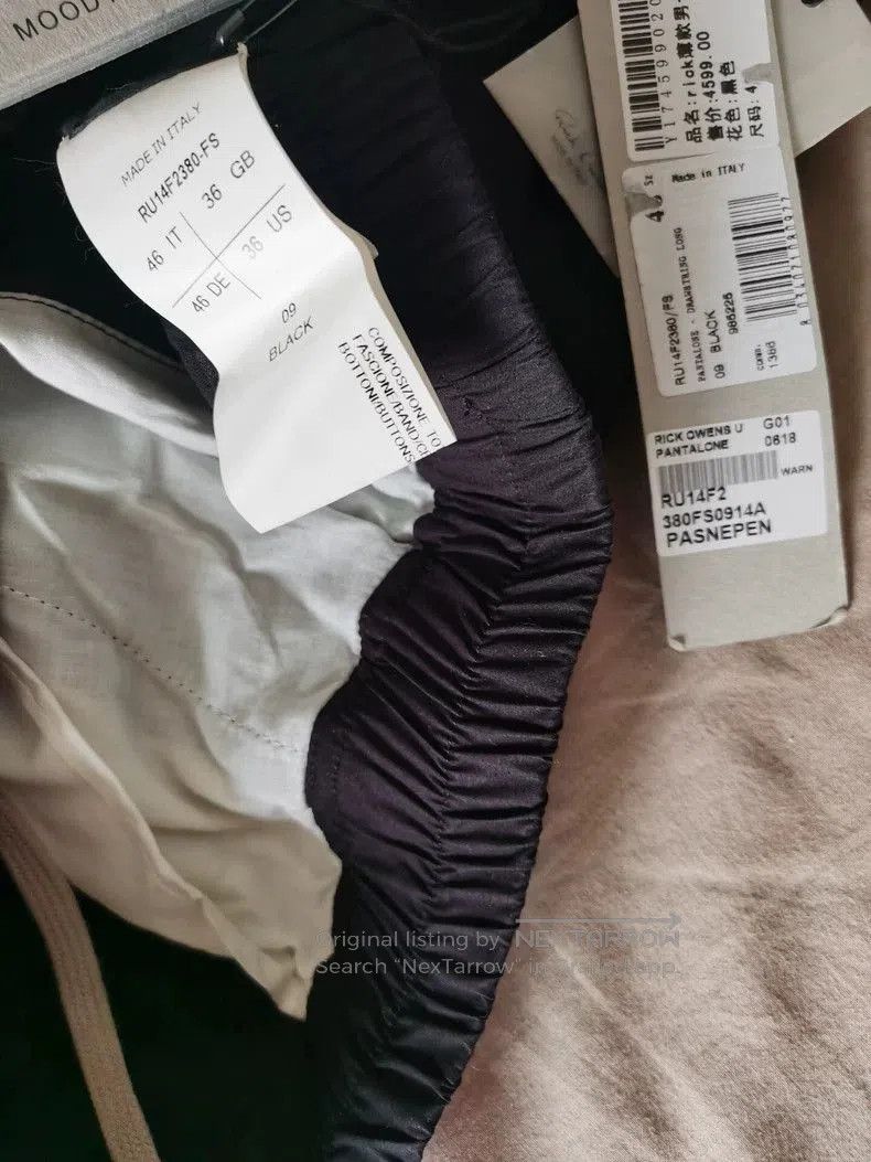 Rick Owens Rick Owens Black Italian-Made Pants 46. Size US 30 / EU 46 - 5 Thumbnail