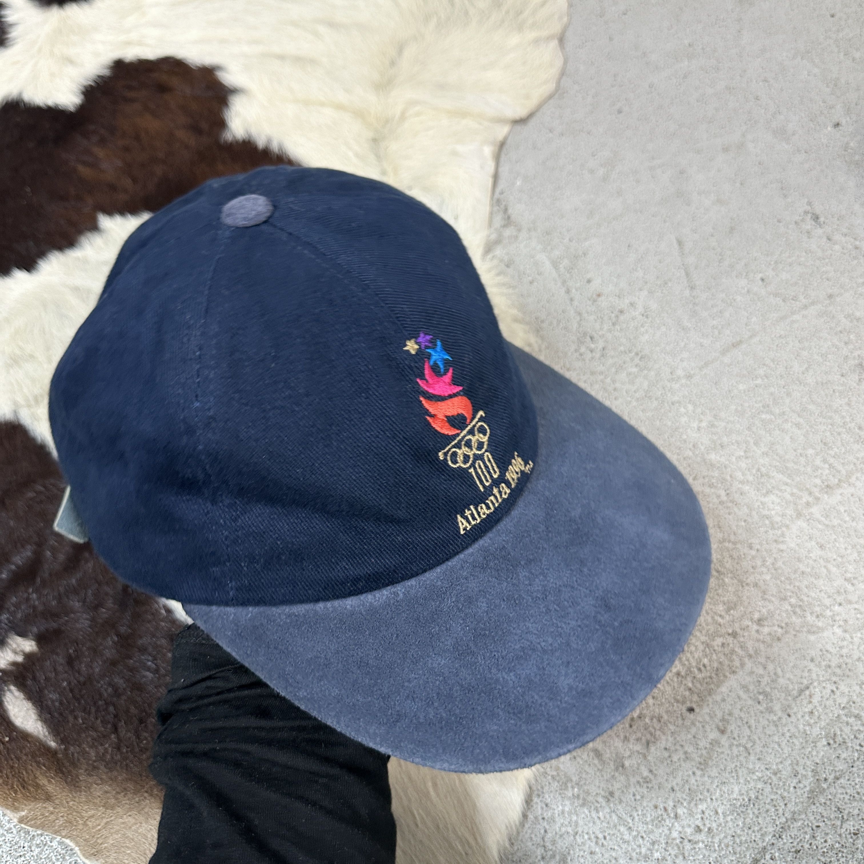 Vintage Vintage Archival Streetwear Sportswear Atlanta'96 Hat Size ONE SIZE - 2 Thumbnail