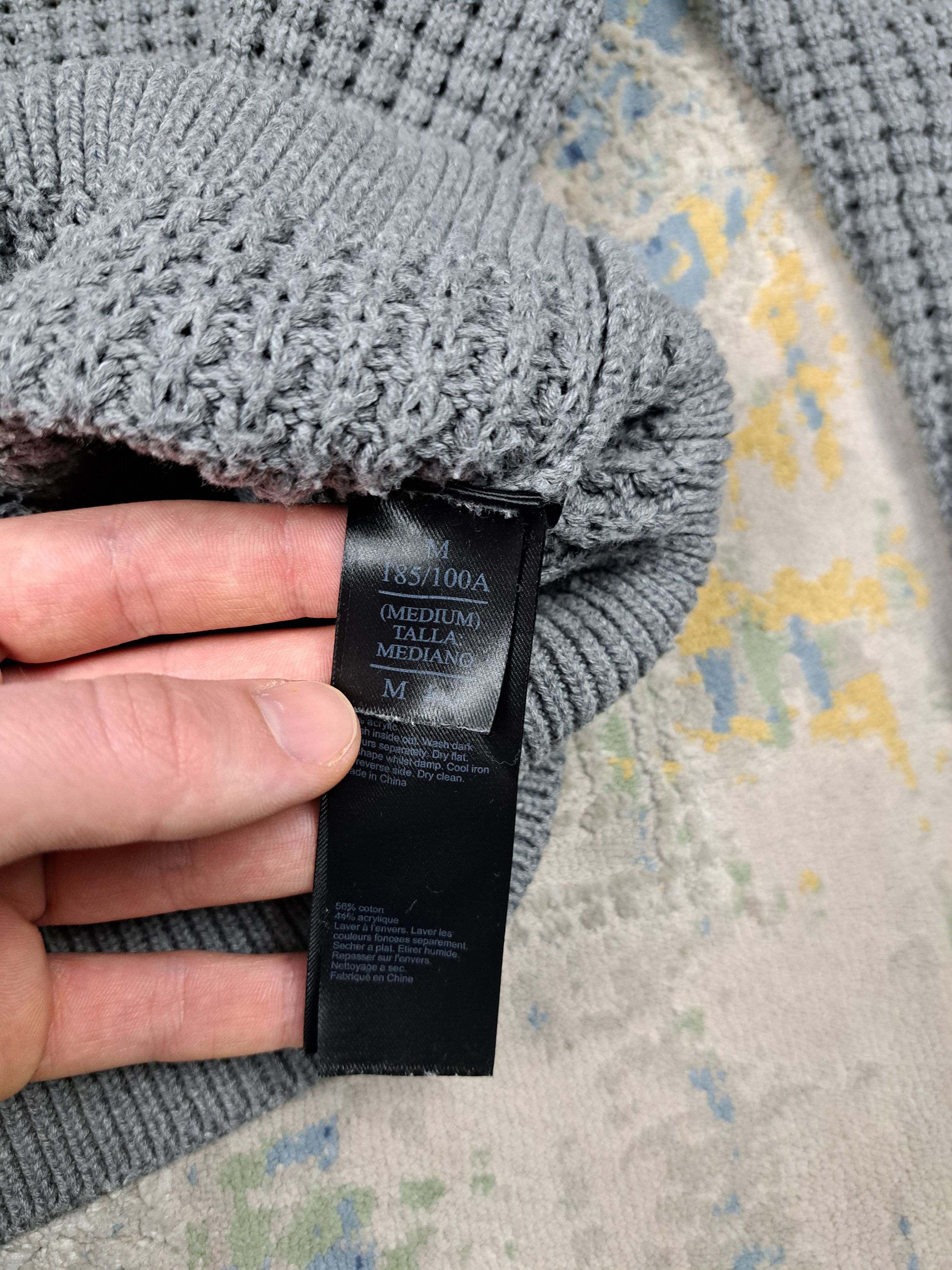 Allsaints Allsaints Waffle Knit Sweater Archive Old Money Size US M / EU 48-50 / 2 - 6 Thumbnail