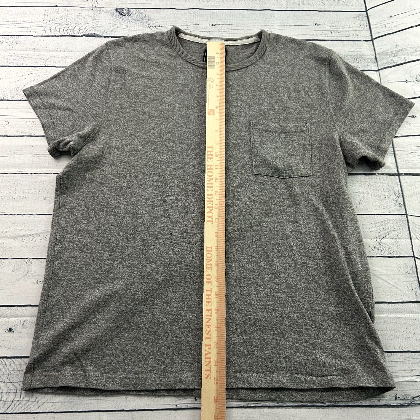 Abercrombie & Fitch Abercrombie & Fitch Short Sleeve Pocket Shirt Men XXL Gray Button-Up, 2XL, Regular, Gray, Pocket Shirt, Mens Size US XXL / EU 58 / 5 - 3 Thumbnail