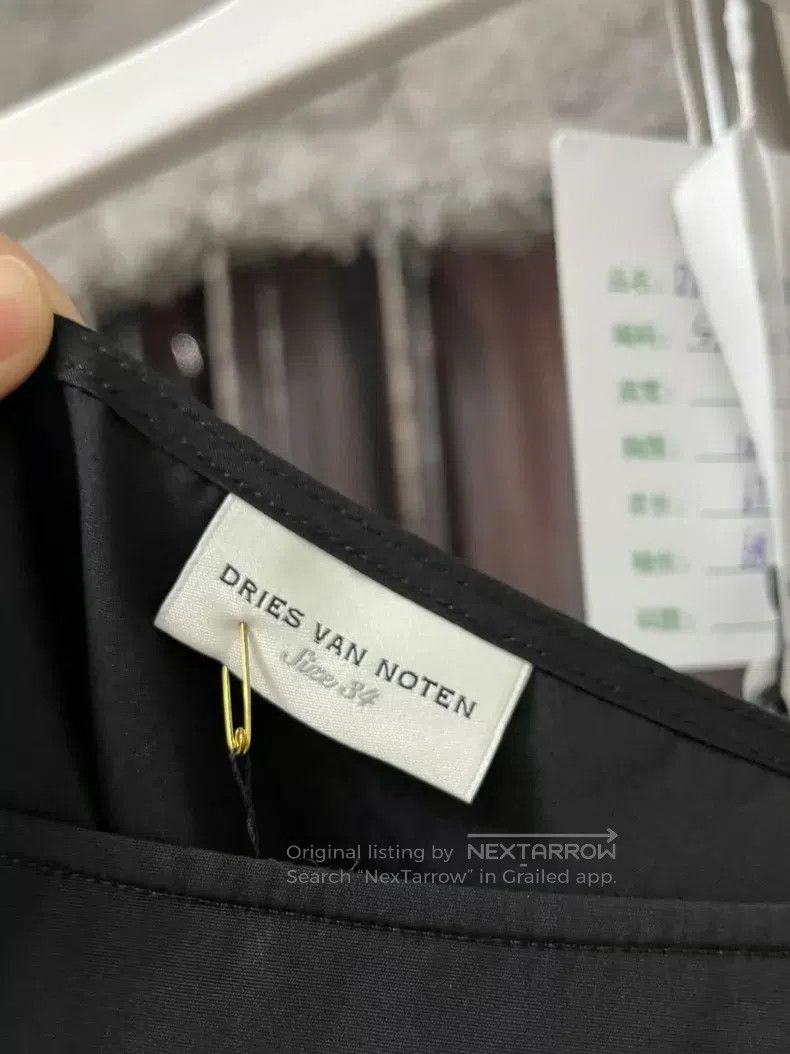Dries Van Noten Dries Van Noten size:34 Black long-sleeved top Size S / US 4 / IT 40 - 5 Thumbnail
