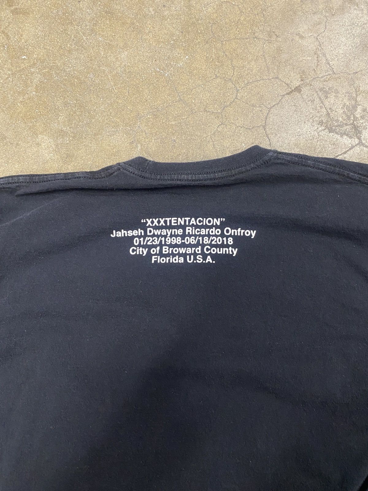 Rap Tees × Revenge XXXTENTACION R.I.P. Memorial Jahseh Rap T-Shirt Size US M / EU 48-50 / 2 - 7 Thumbnail