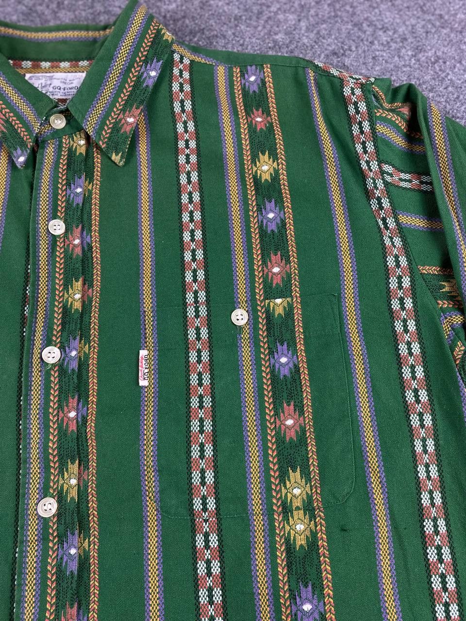 Vintage vintage good feeling navajo design shirt nice design Size US L / EU 52-54 / 3 - 3 Thumbnail