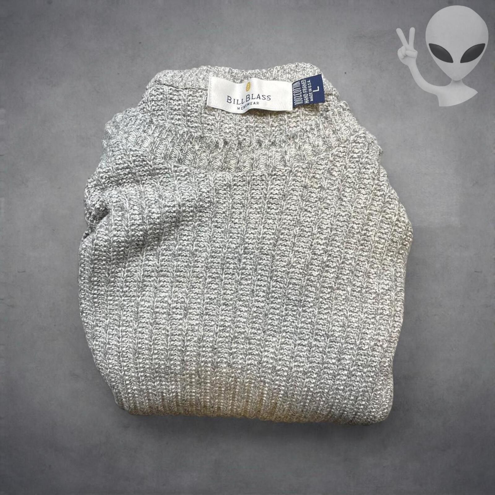 Bill Blass Vintage Bill Blass Knit Hand Framed Sweater USA Large 80s Size US L / EU 52-54 / 3 - 5 Thumbnail