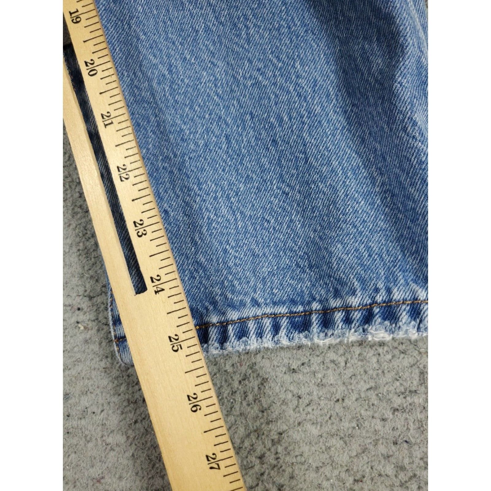 Levi's Levis 501 Jeans Mens 26x26 Blue Straight Leg Denim Pants Size US 26 / EU 42 - 5 Thumbnail