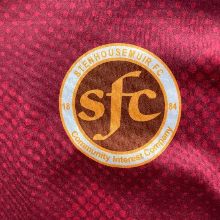 Other Stenhousemuir 2019-20 Uhlsport home #14 football jersey L Size US L / EU 52-54 / 3 - 3 Thumbnail