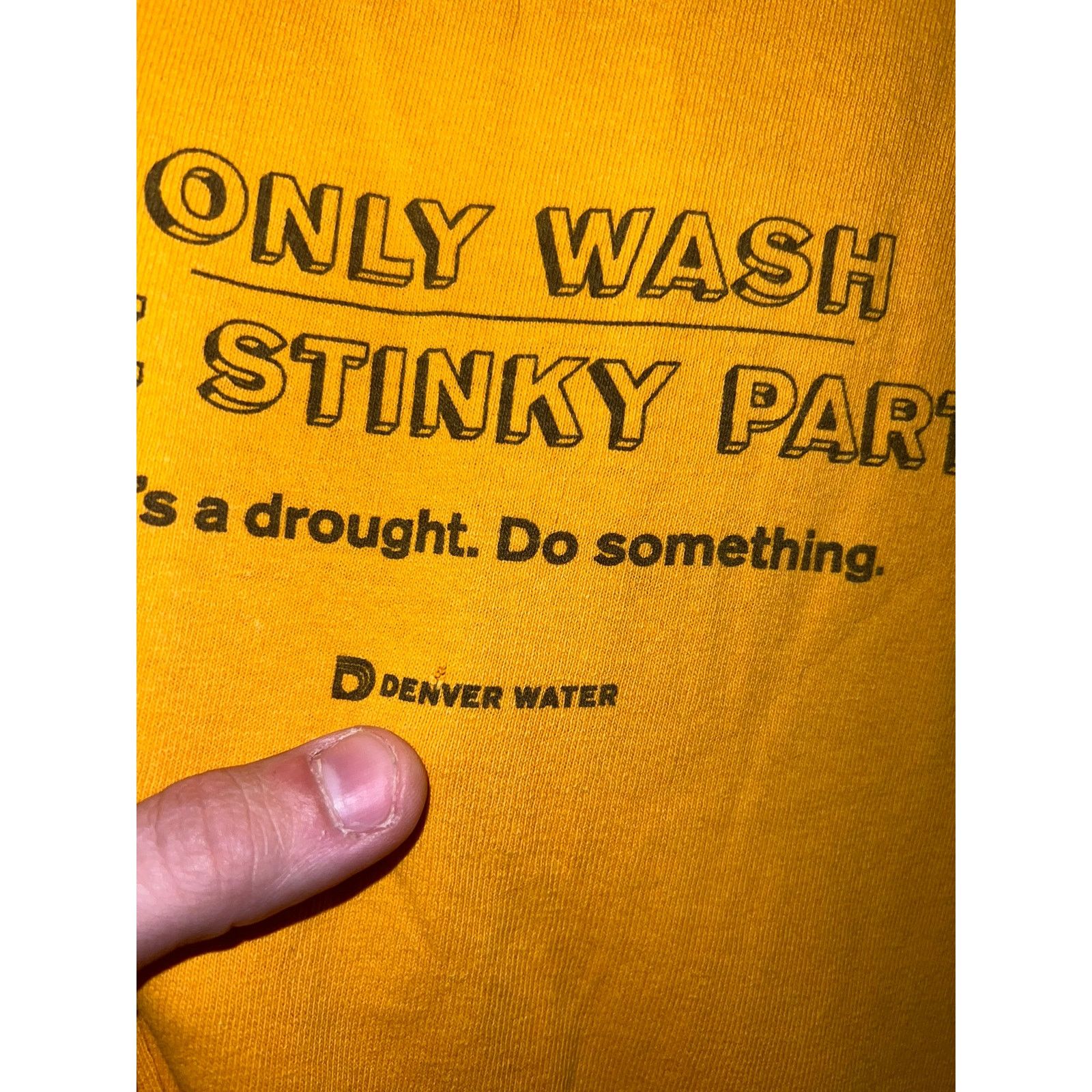 Anvil Vintage Water Shirt Denver Water Only Wash Ocean Journey Tee Size US XXL / EU 58 / 5 - 4 Thumbnail