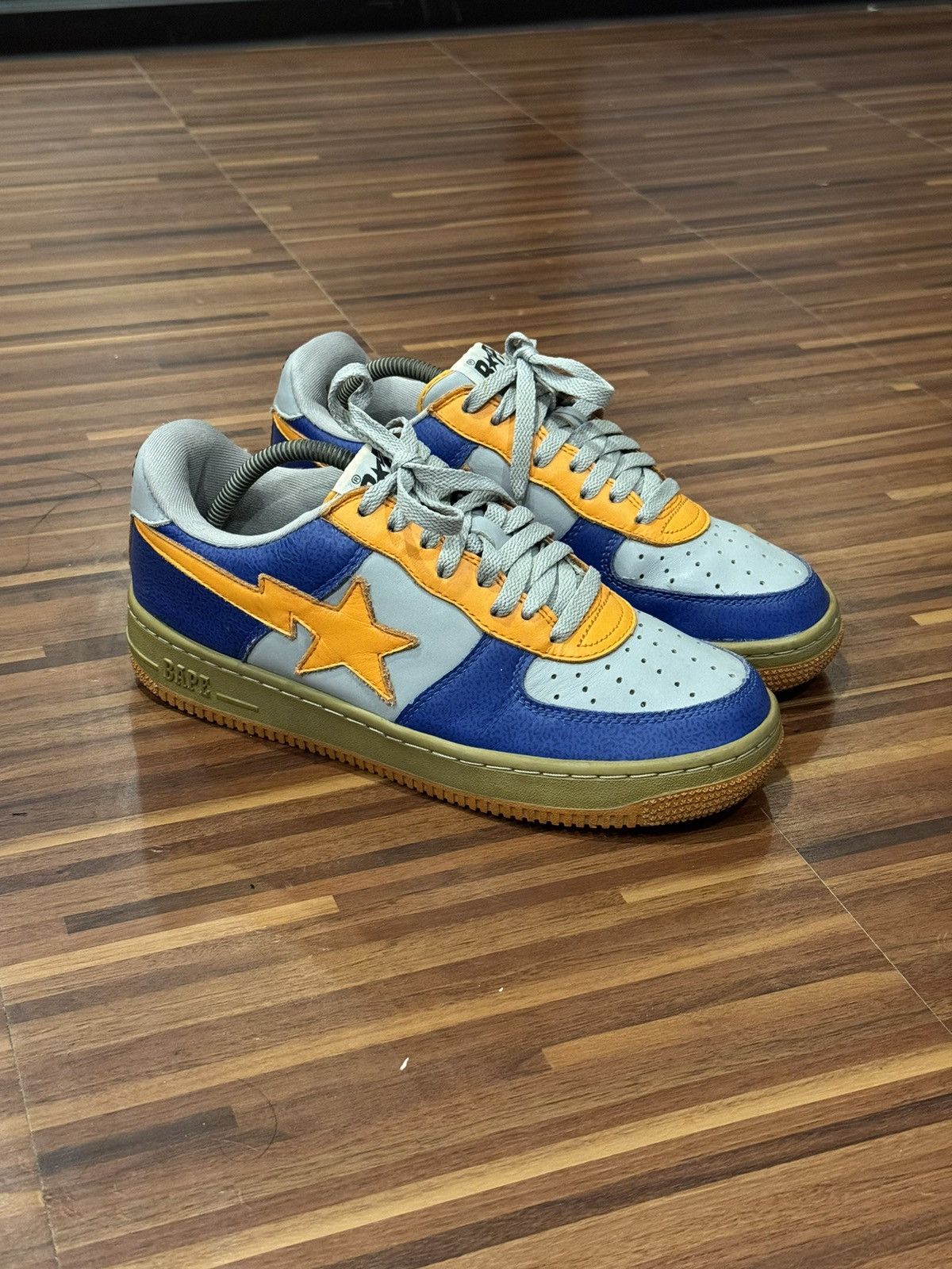 Bape Bapesta Newyork Colorway Cement Size US 9 / EU 42 - 1 Thumbnail