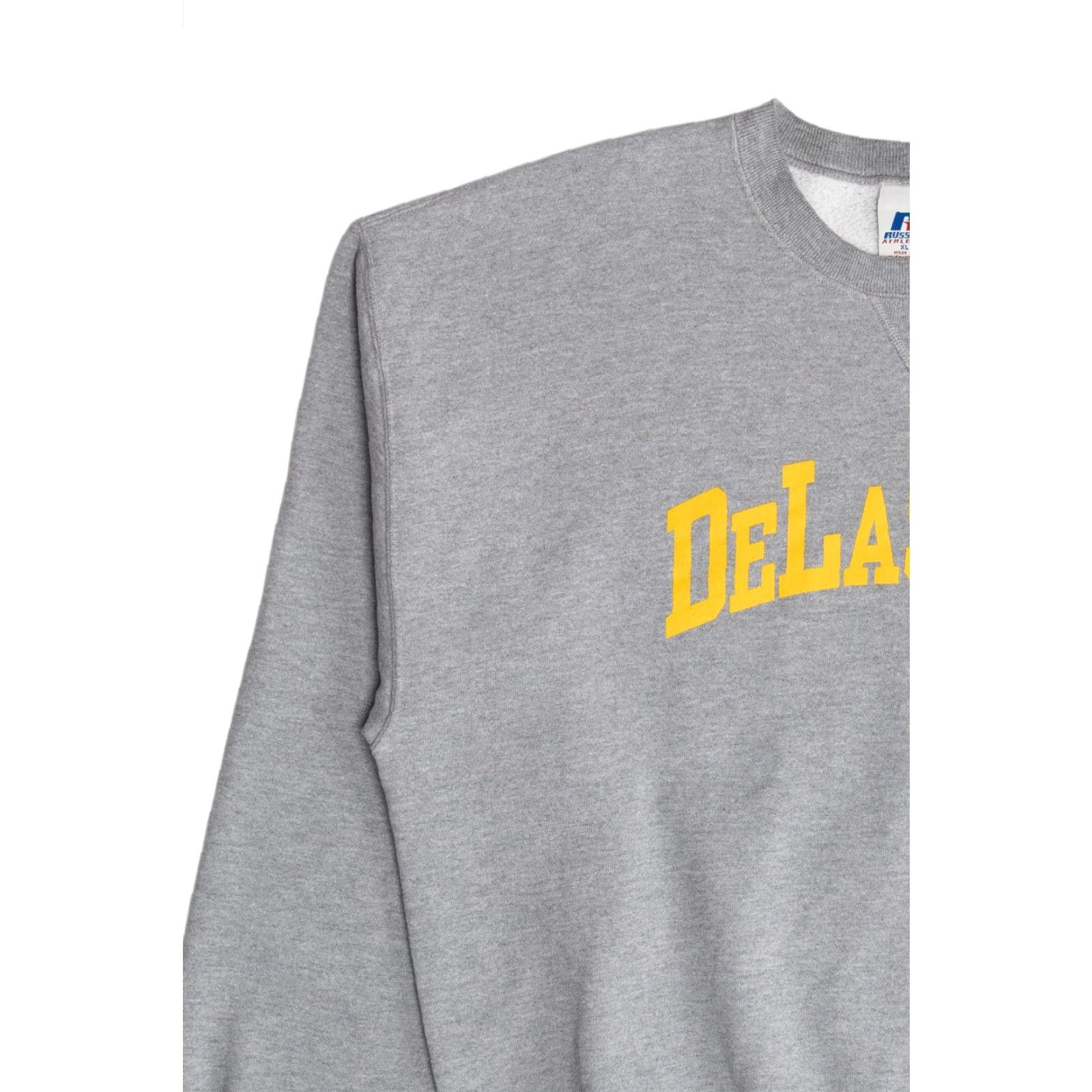Russell Athletic VINTAGE DeLaSalle High School Sweatshirt Russell Athletic X-Large Grey Cotton / Polyester Long Sleeve 2000s Mens Women Boys Girls Size US XL / EU 56 / 4 - 6 Thumbnail