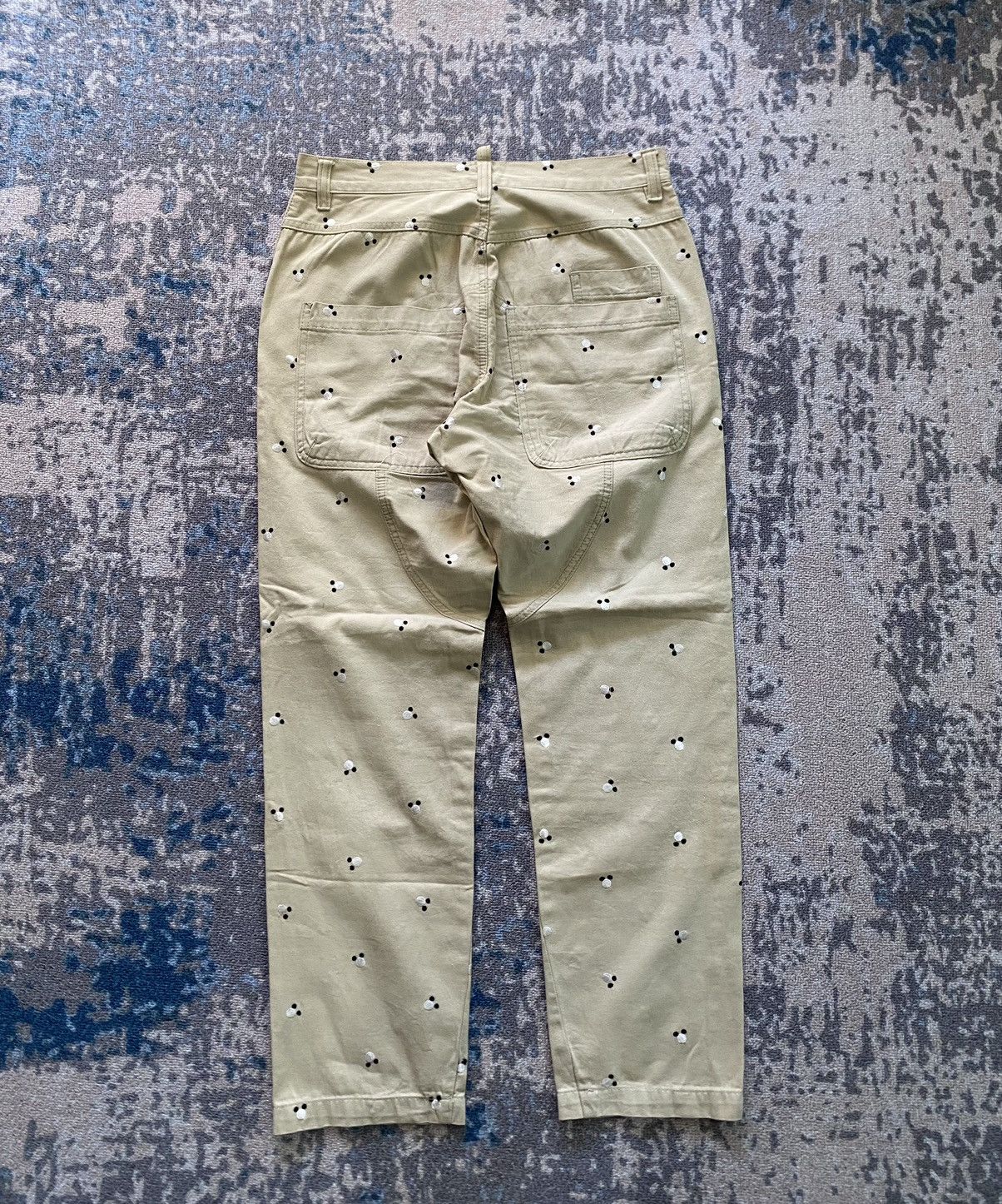 Issey Miyake × Japanese Brand × mercibeaucoup Japanes mercibeaucoup issey miyake Emboidery Casual Pants Size US 30 / EU 46 - 2 Thumbnail