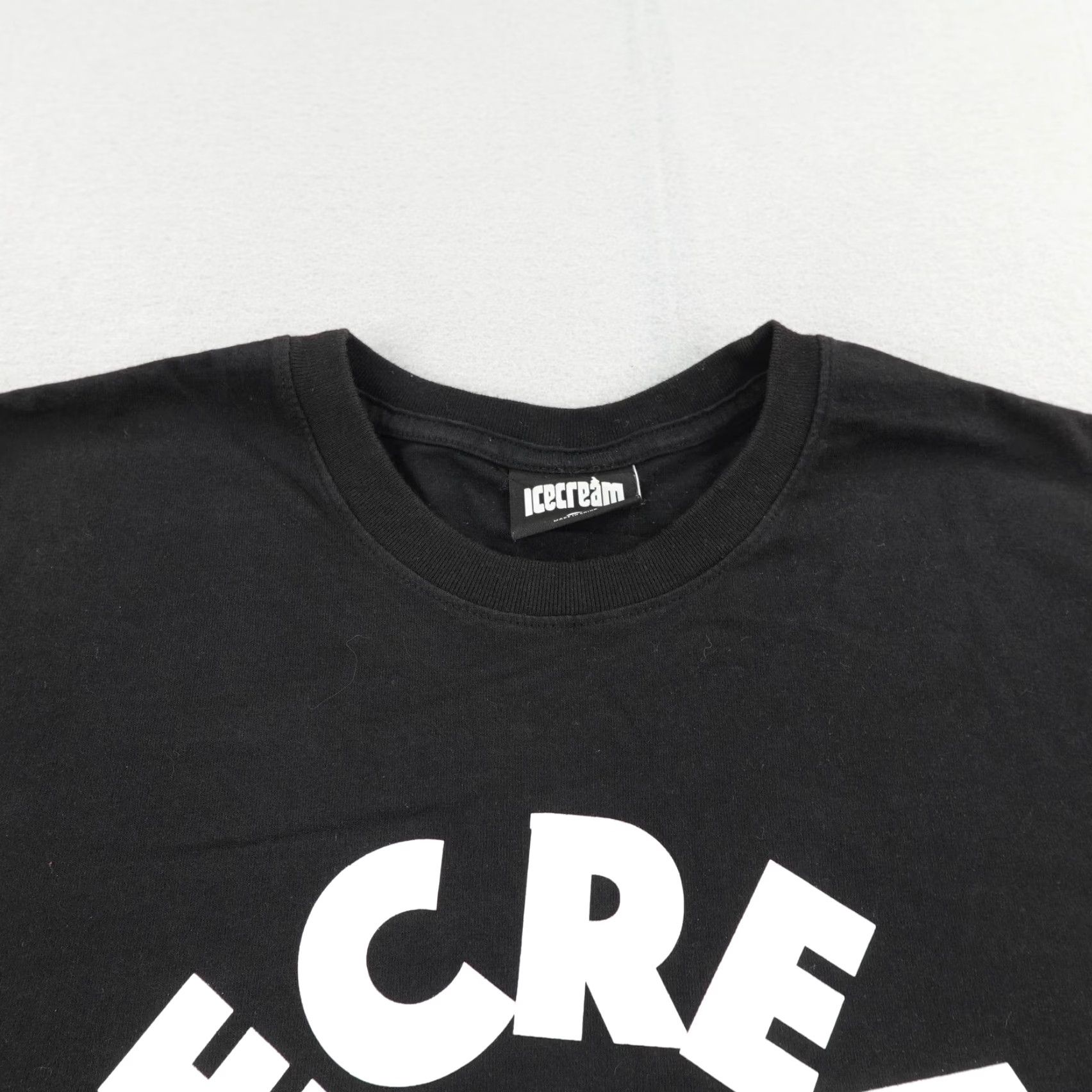Vintage Icecream T-Shirt Mens Medium Black Graphic Penguin Diamond Hip Hop Skater Size US M / EU 48-50 / 2 - 3 Thumbnail