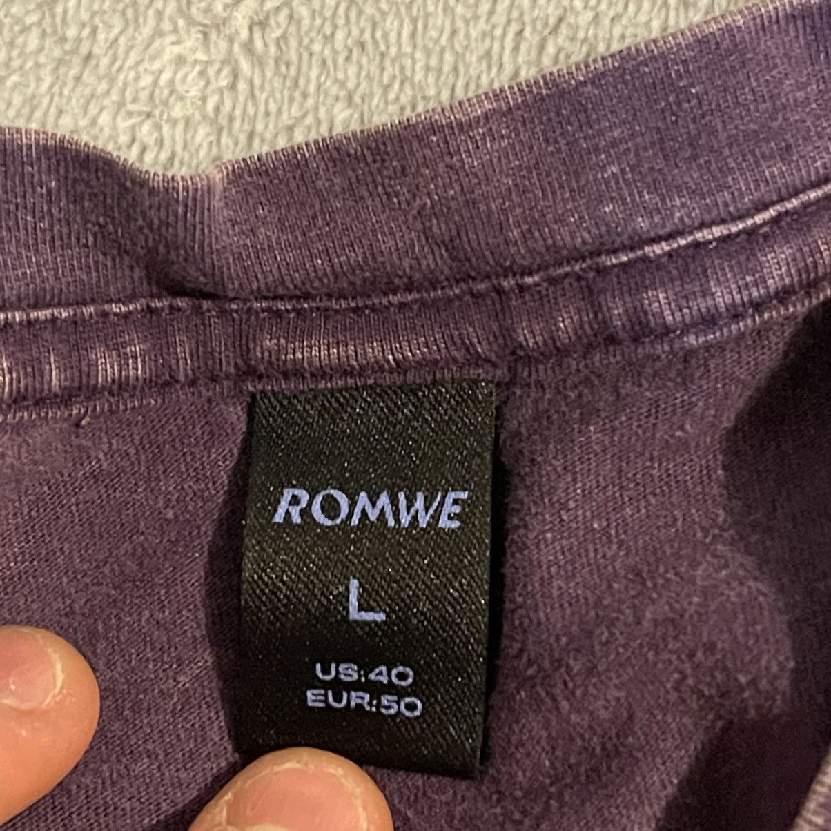 Other Romwe Shirt Men Large Purple Racing Streetwear Workout Tee Size US L / EU 52-54 / 3 - 3 Thumbnail