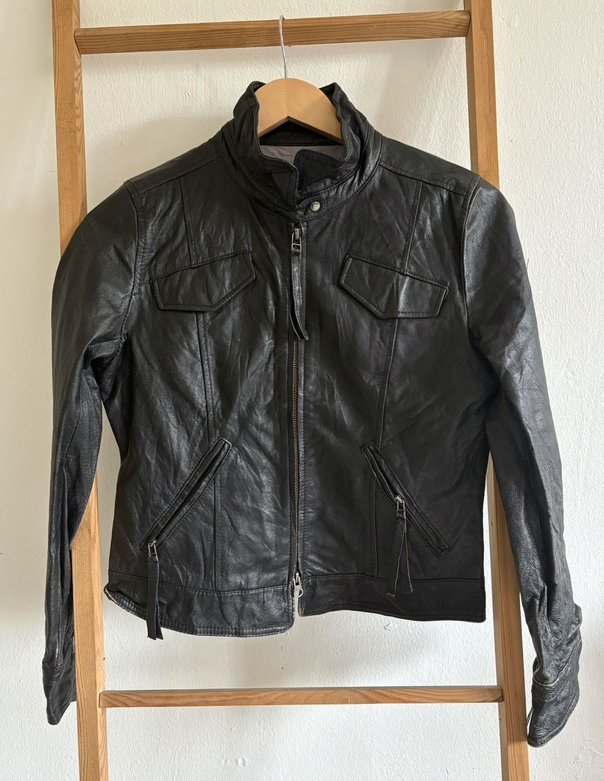Tornado Mart Tornado mart leather zipper jacket Size US S / EU 44-46 / 1 - 4 Thumbnail