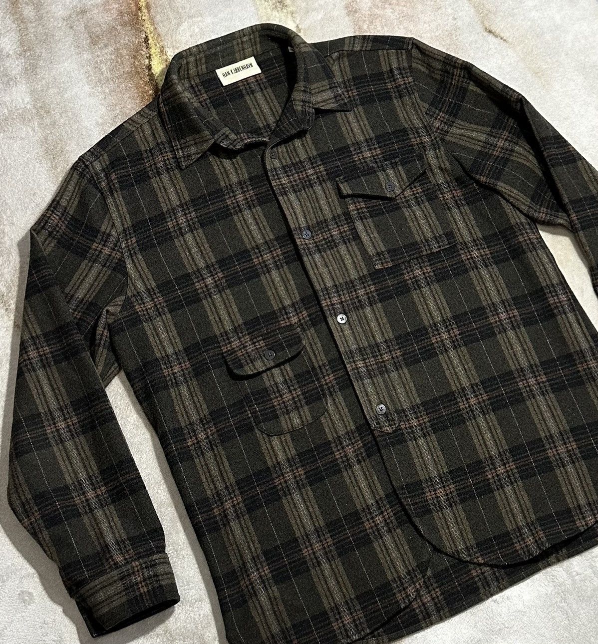 Han Kjobenhavn Han Kjobenhavn wool shirt Size US XXL / EU 58 / 5 - 12 Thumbnail