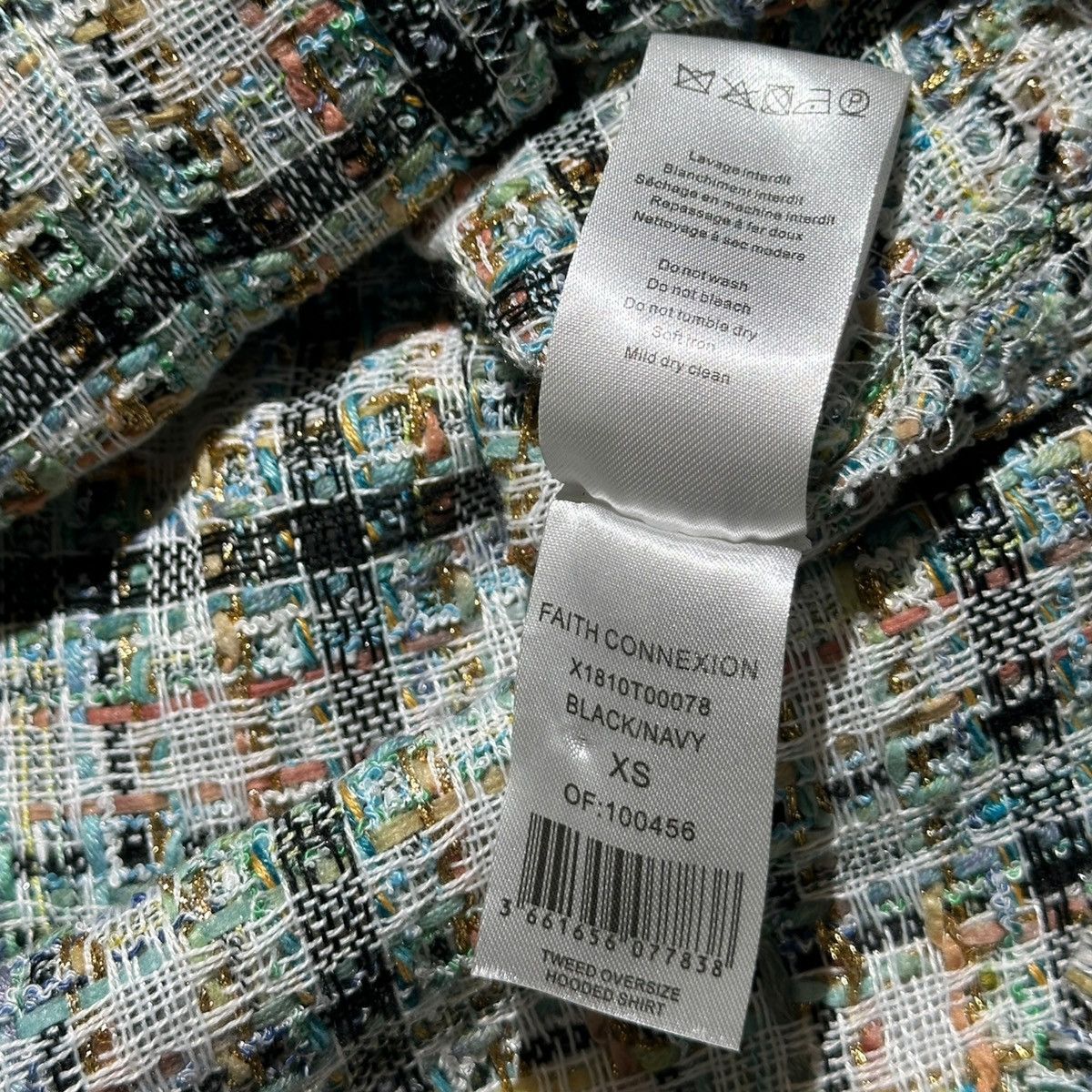 Faith Connexion Oversized tweed flannel Size US XS / EU 42 / 0 - 4 Thumbnail