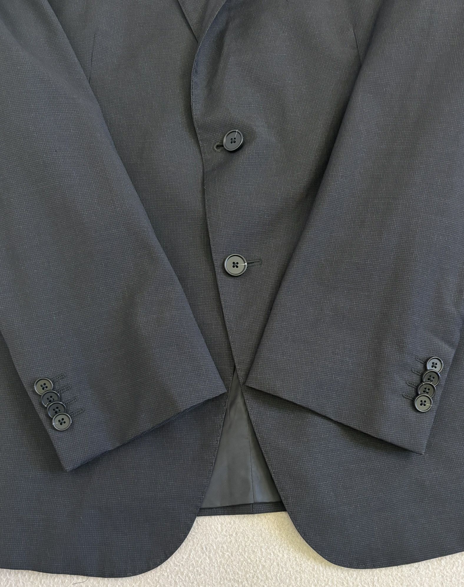 Z Zegna Z Zegna Black Blazers Wool, Silk size 54R Size 54R - 8 Thumbnail